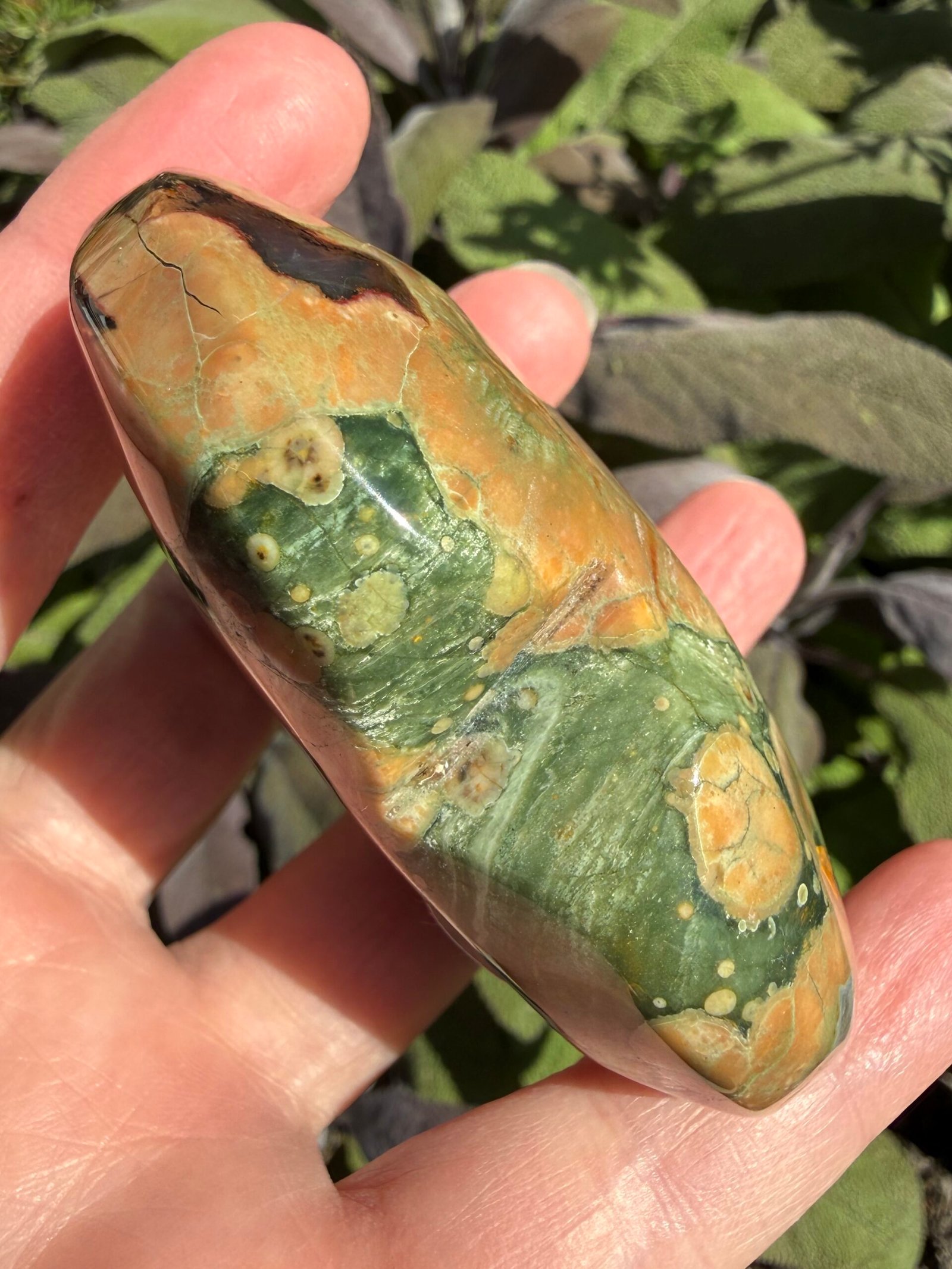 Rainforest Rhyolite Heart - Image 4