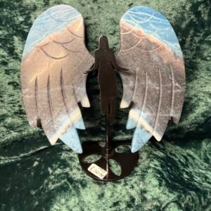Trolleite Angel Wings on Custom Stand