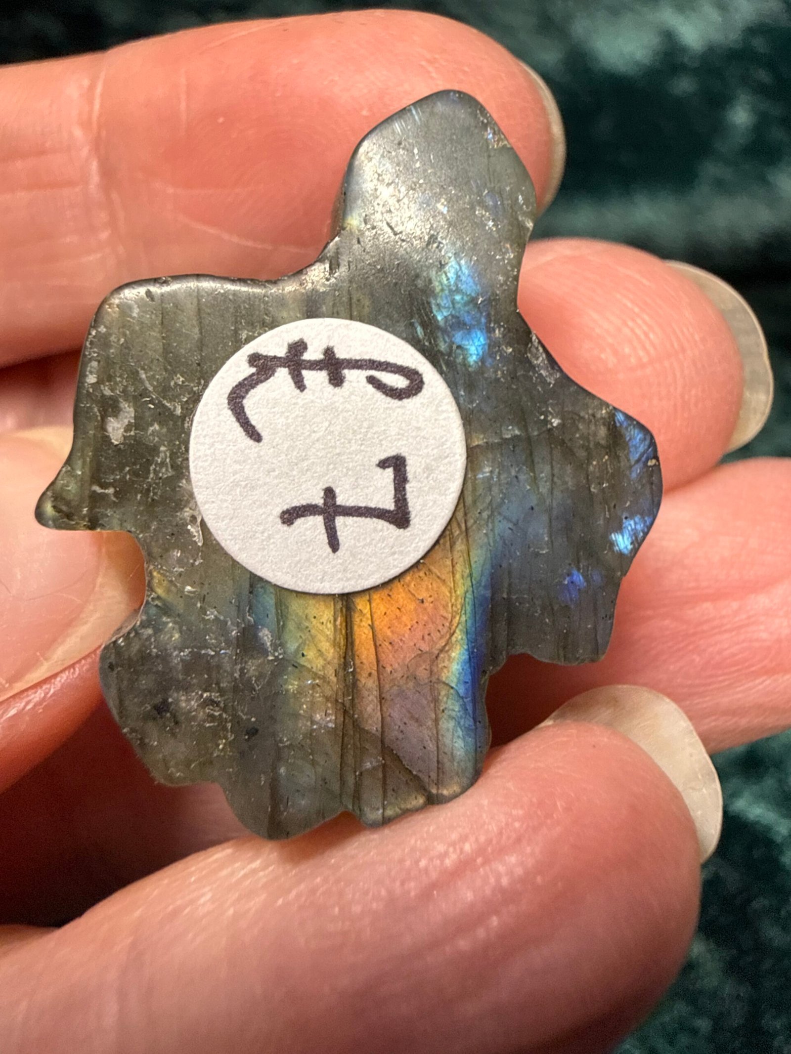 Labradorite Turtle Carving - Image 4