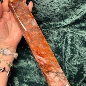 Large Fire Quartz Tower