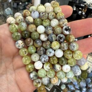 Green Opal 8mm Bead Bracelet