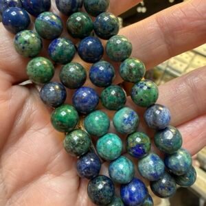 Azurite 8mm Bead Bracelet