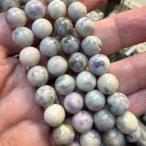 Peace Jade 8mm Bead Bracelet