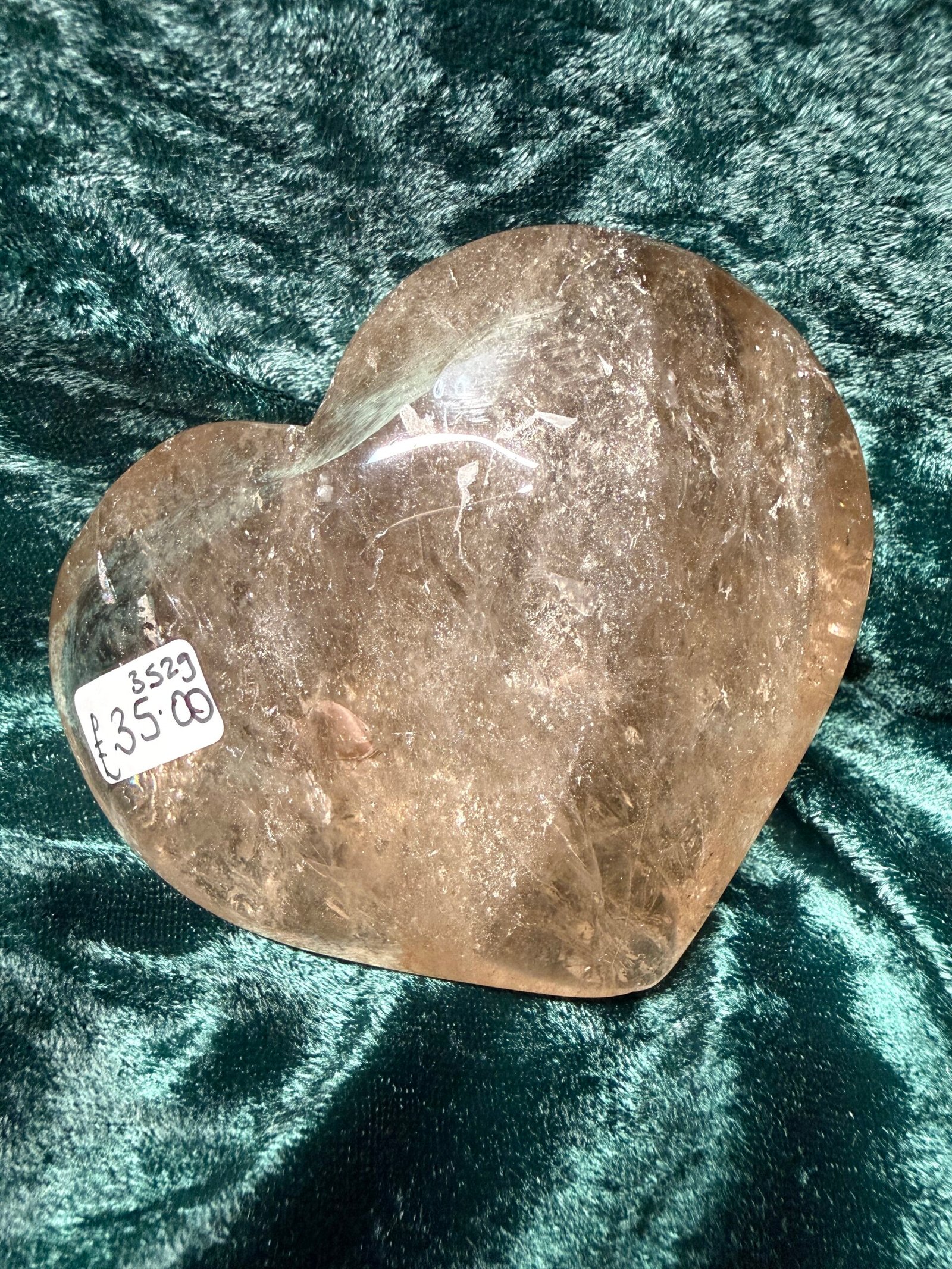Smoky Quartz Heart - Image 2