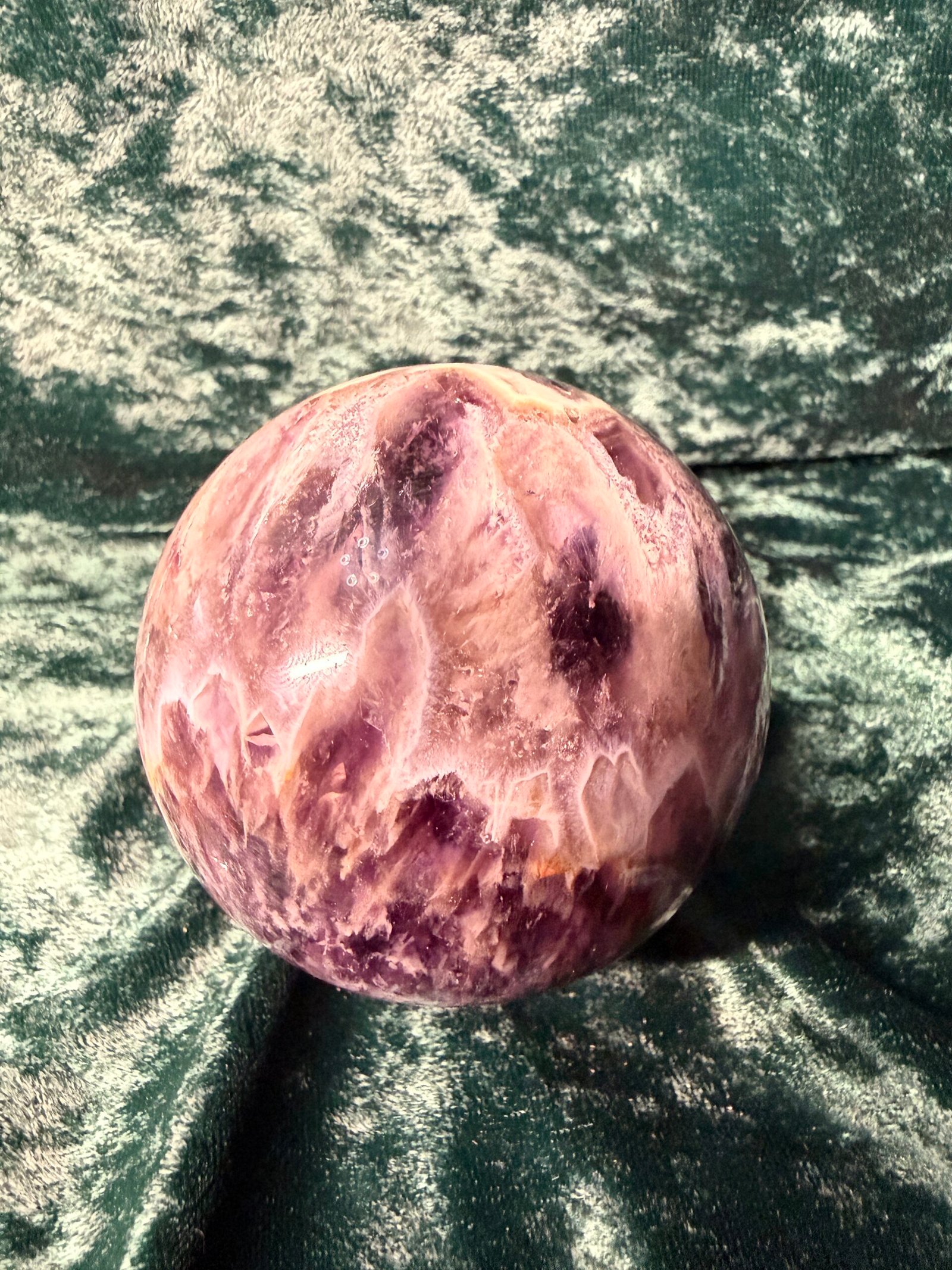 Chevron Amethyst (Dream) Sphere - Image 3