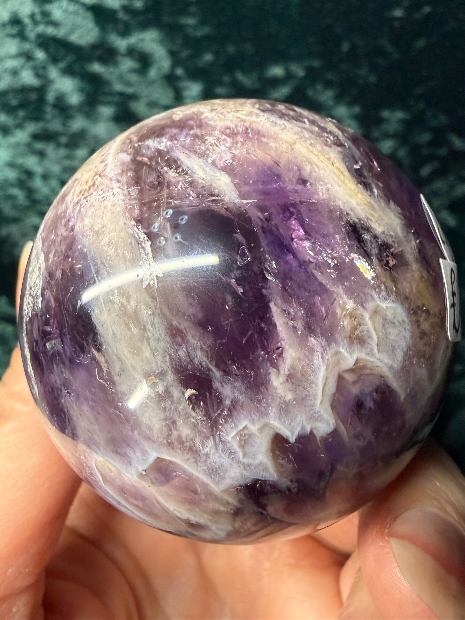 Chevron (Dream) Amethyst Sphere - Image 6