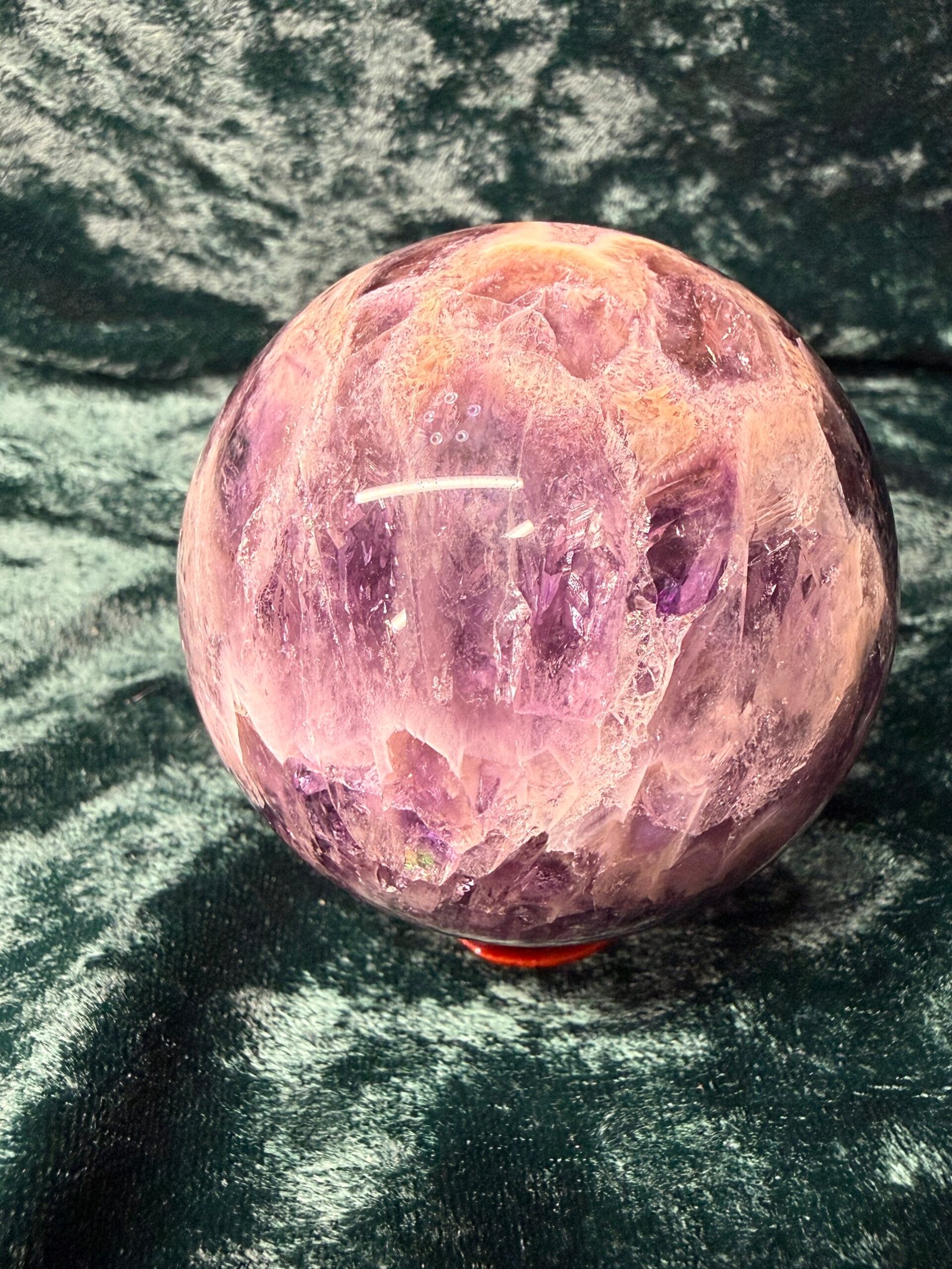Chevron (Dream) Amethyst Sphere - Image 3