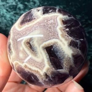 Chevron (Dream) Amethyst Sphere