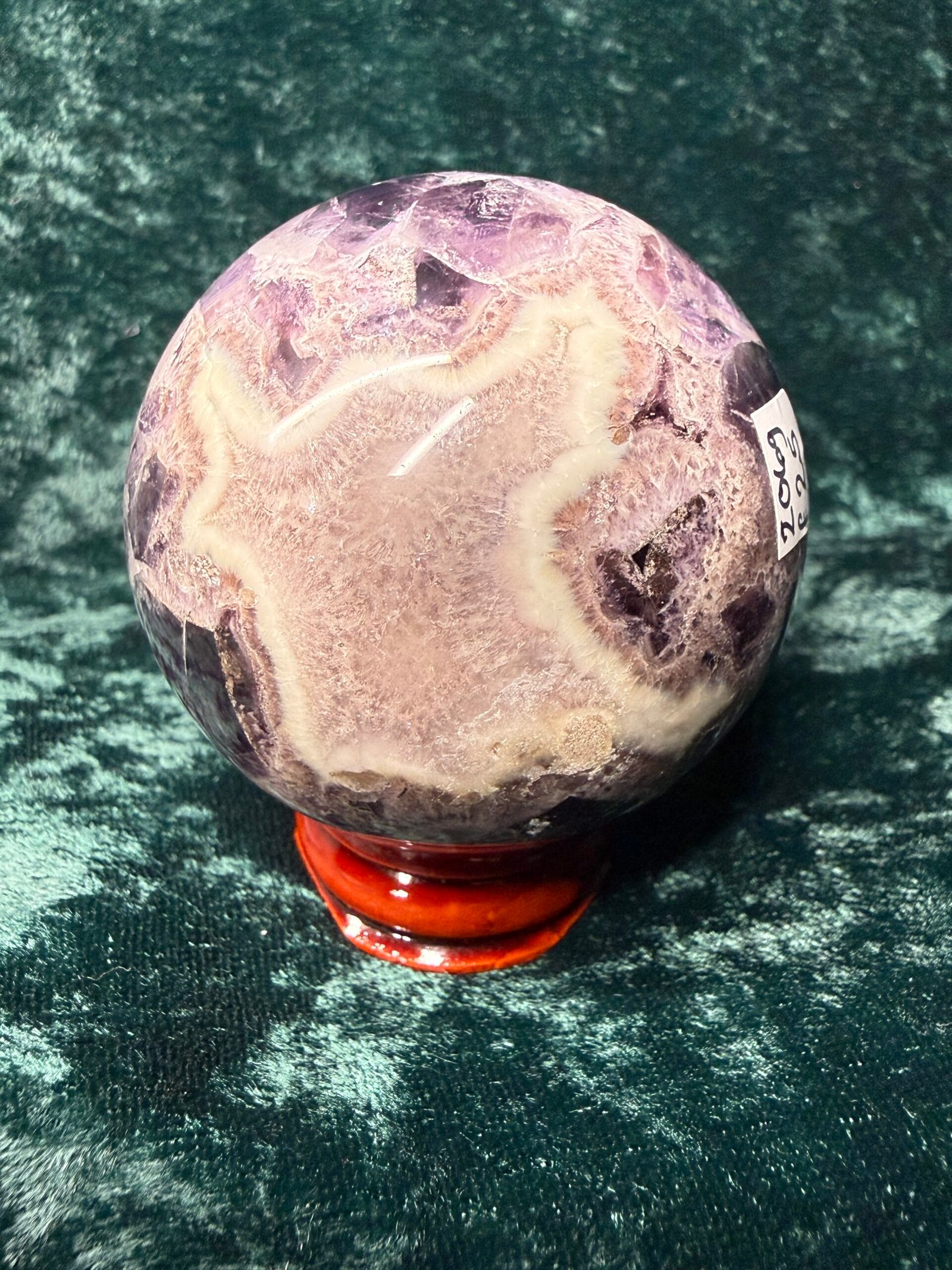 Chevron (Dream) Amethyst Sphere