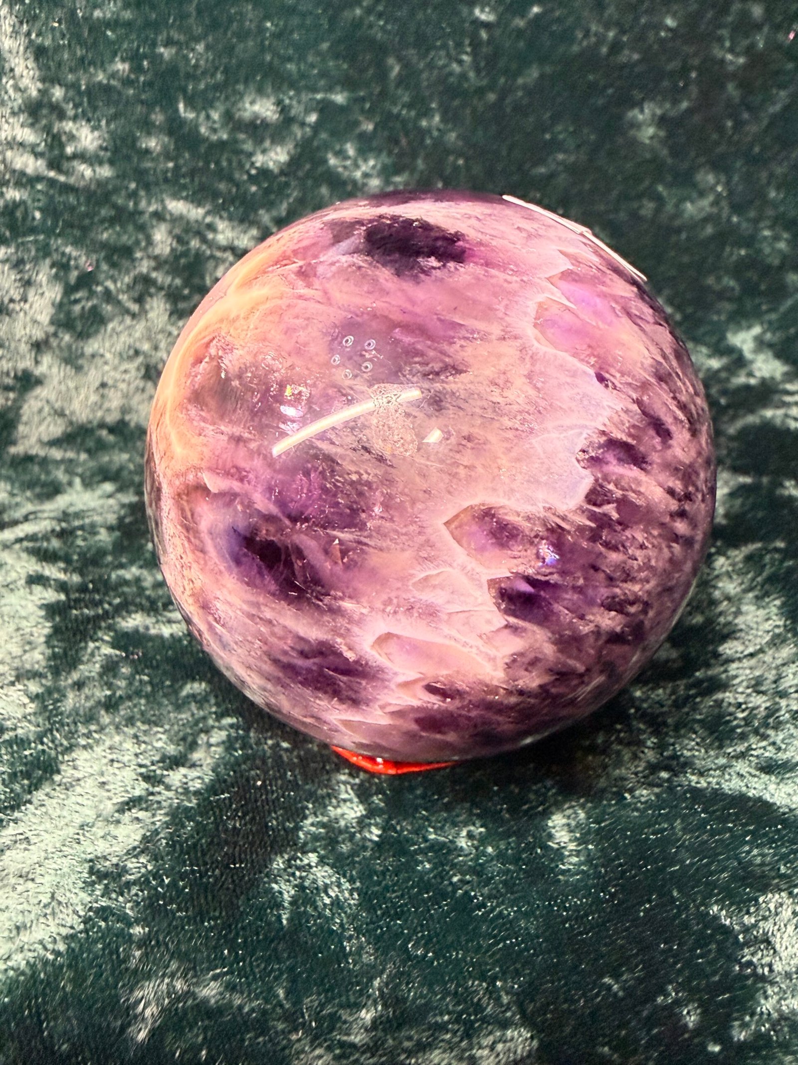 Chevron (Dream) Amethyst Sphere - Image 3