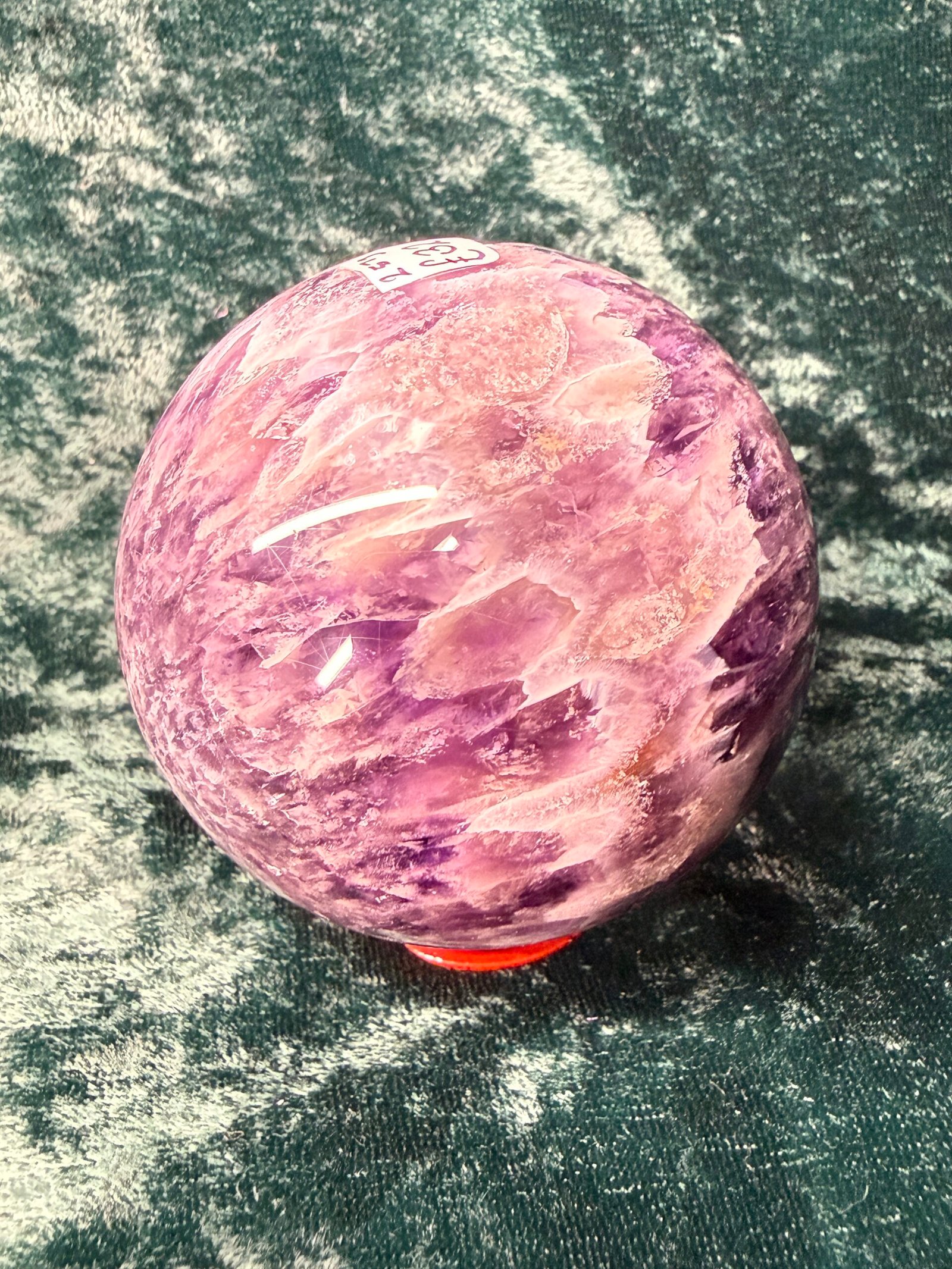 Chevron (Dream) Amethyst Sphere - Image 4