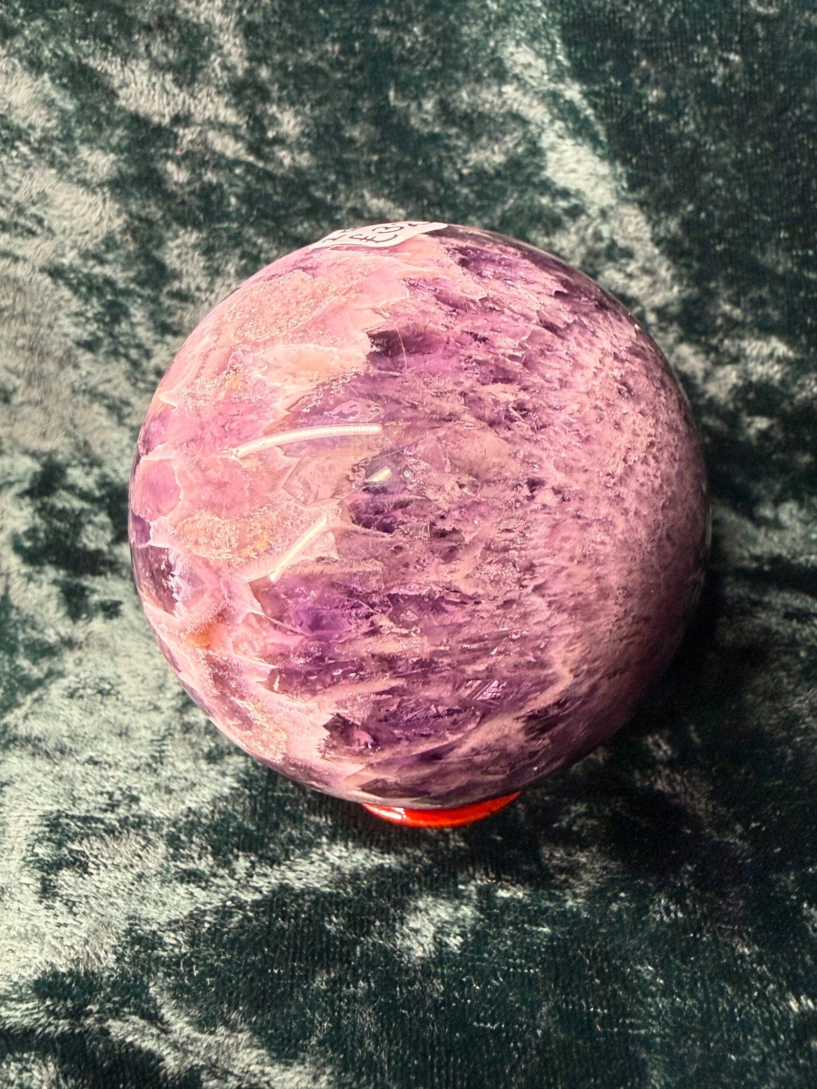 Chevron (Dream) Amethyst Sphere - Image 5