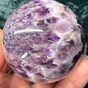 Chevron (Dream) Amethyst Sphere