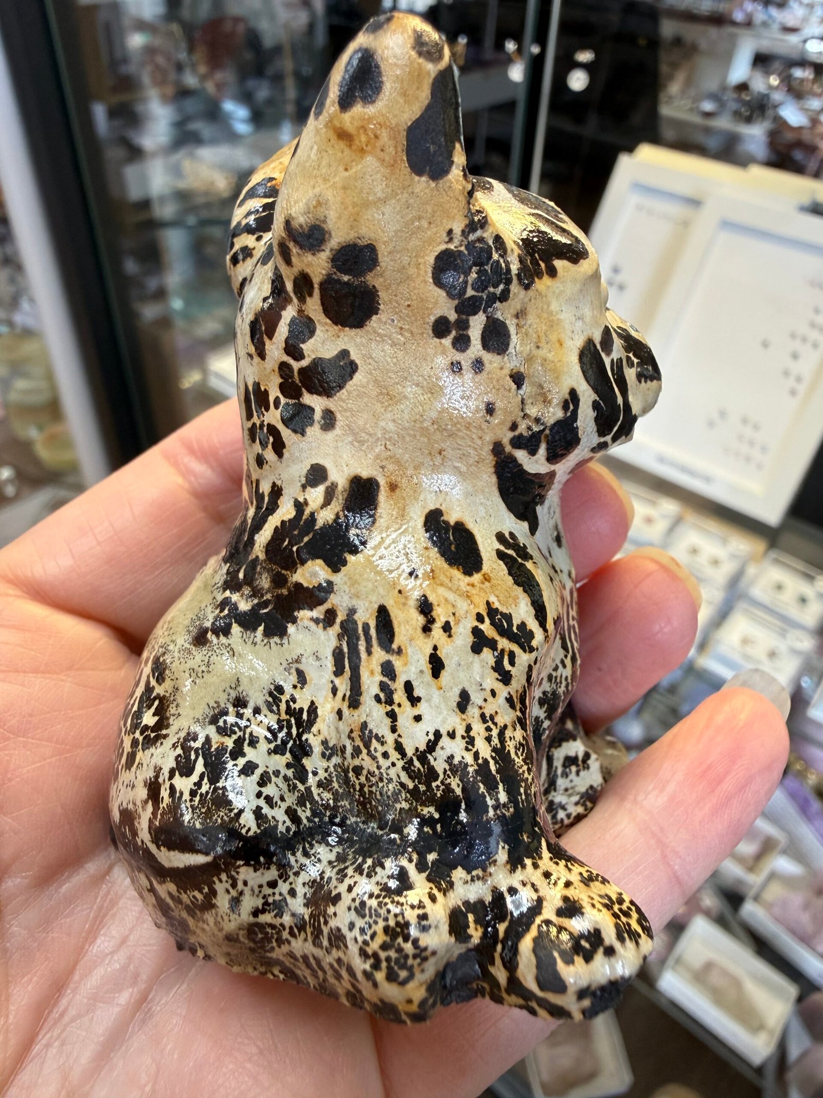 Picture Jasper French Bull Dog Carving - Image 4