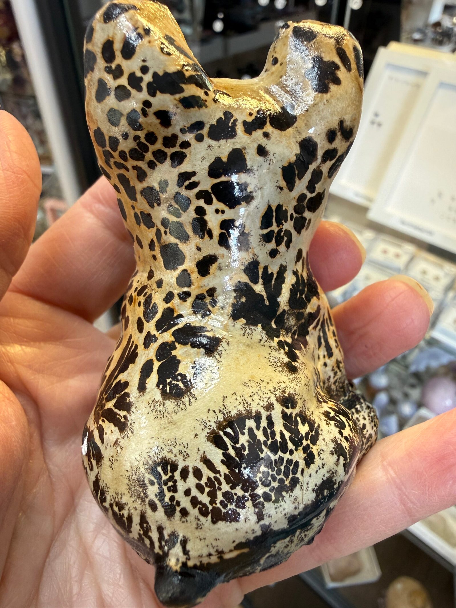 Picture Jasper French Bull Dog Carving - Image 5