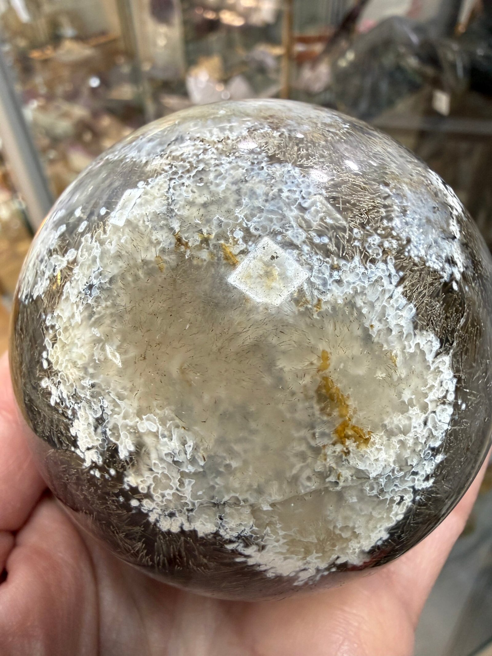 Sagenite Agate Sphere - Image 5