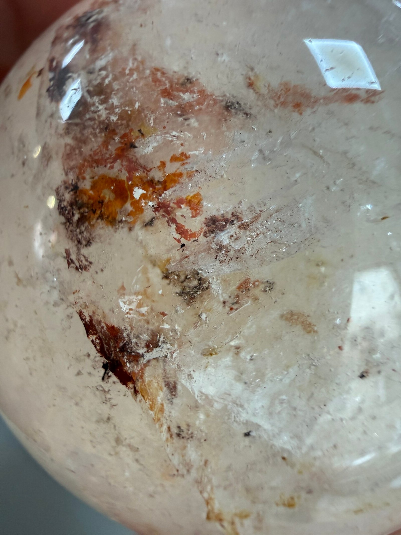 Azeztulite Quartz Sphere - Image 4