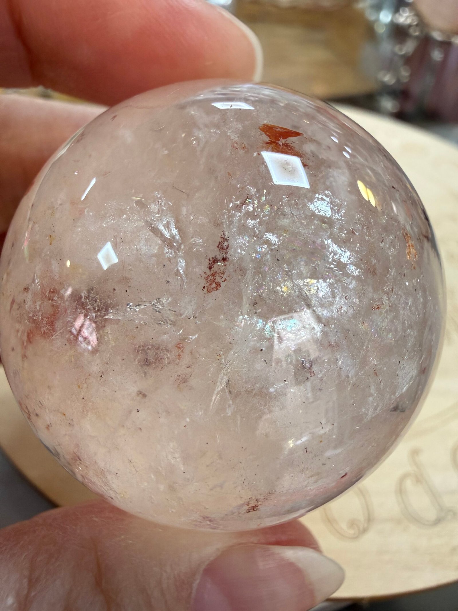 Azeztulite Quartz Sphere - Image 5