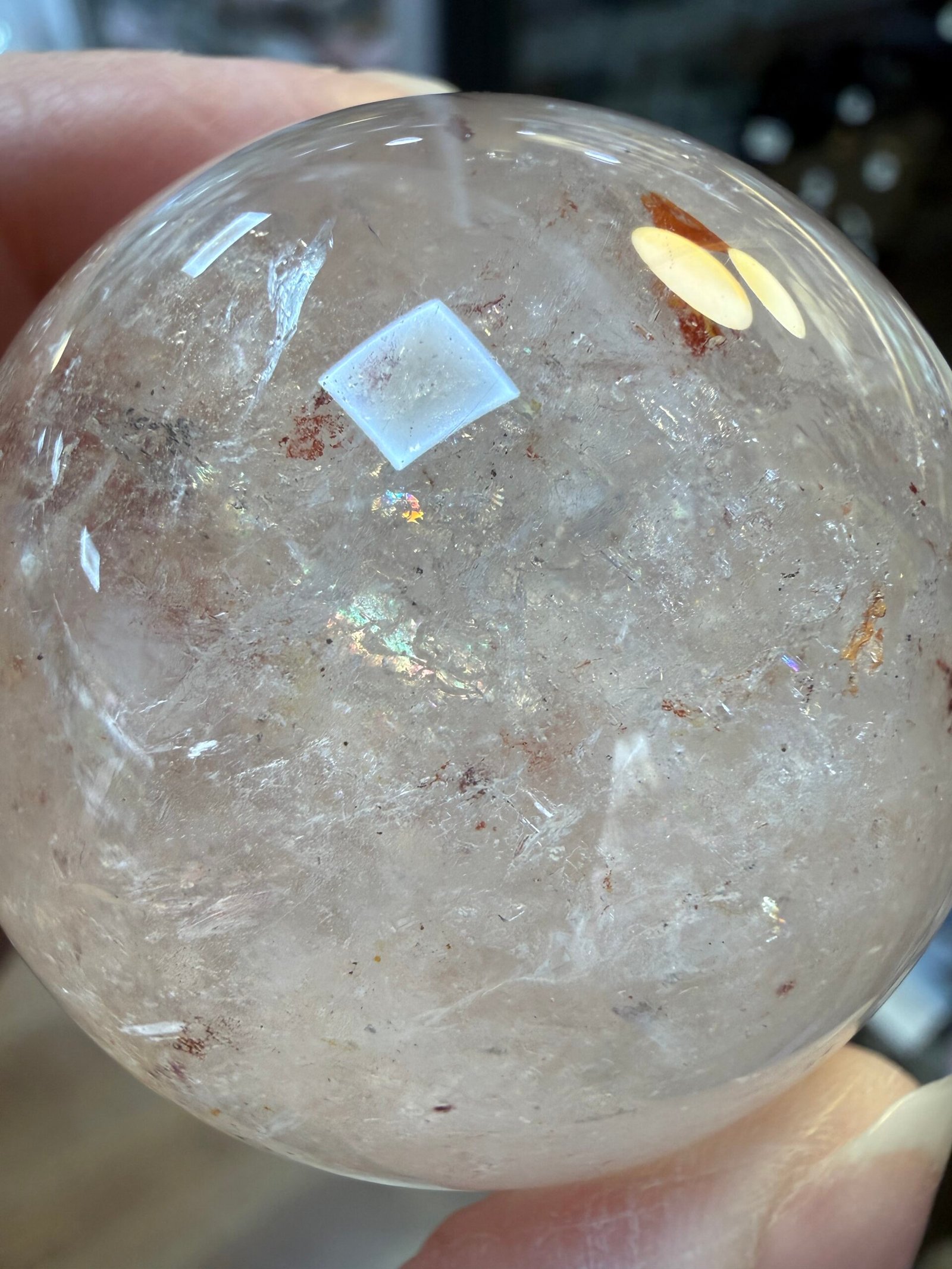 Azeztulite Quartz Sphere - Image 6