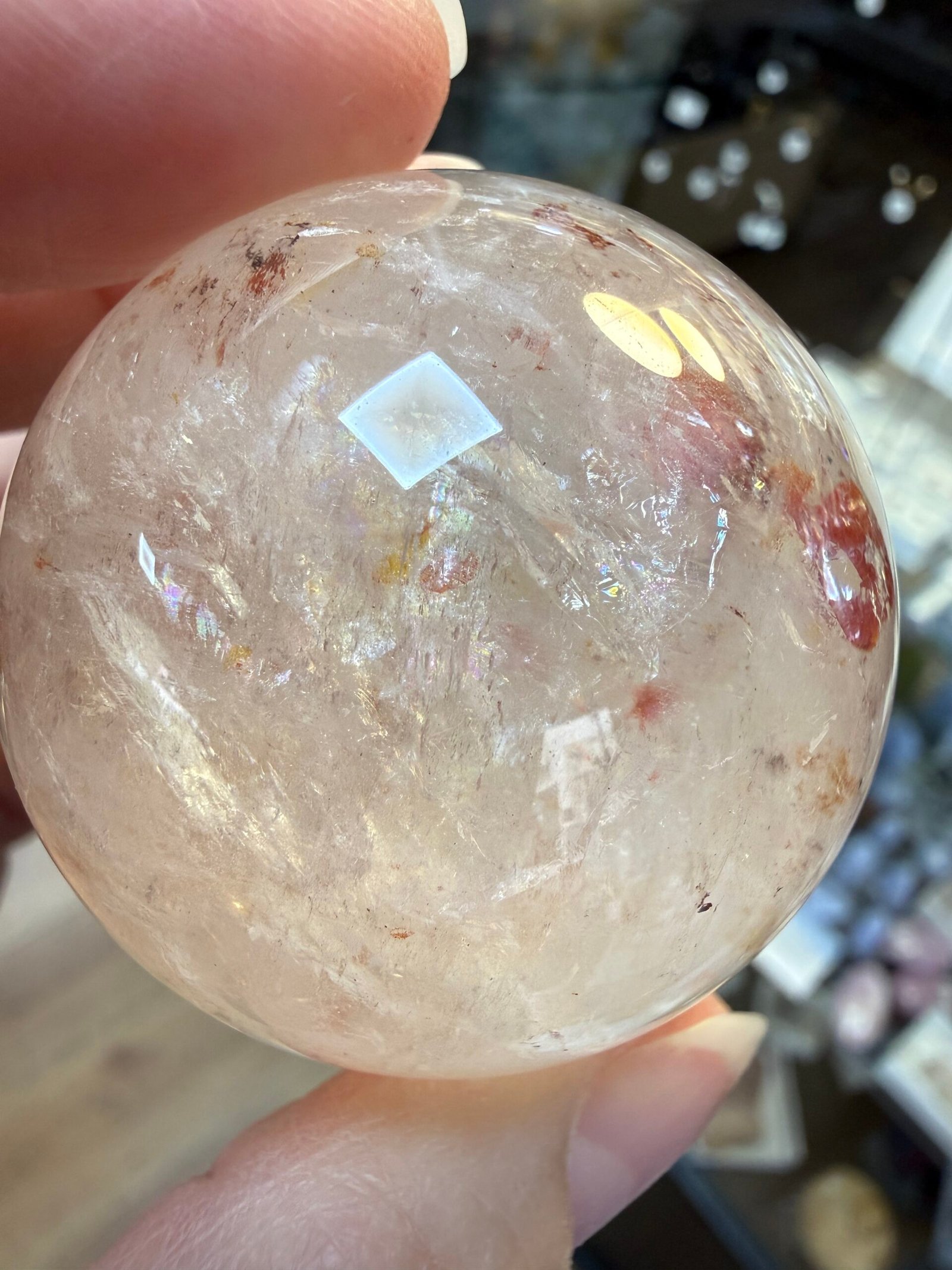 Azeztulite Quartz Sphere - Image 7