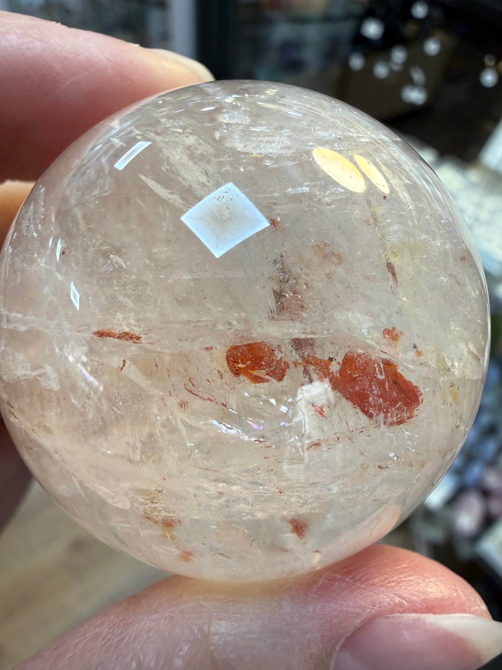 Azeztulite Quartz Sphere - Image 8