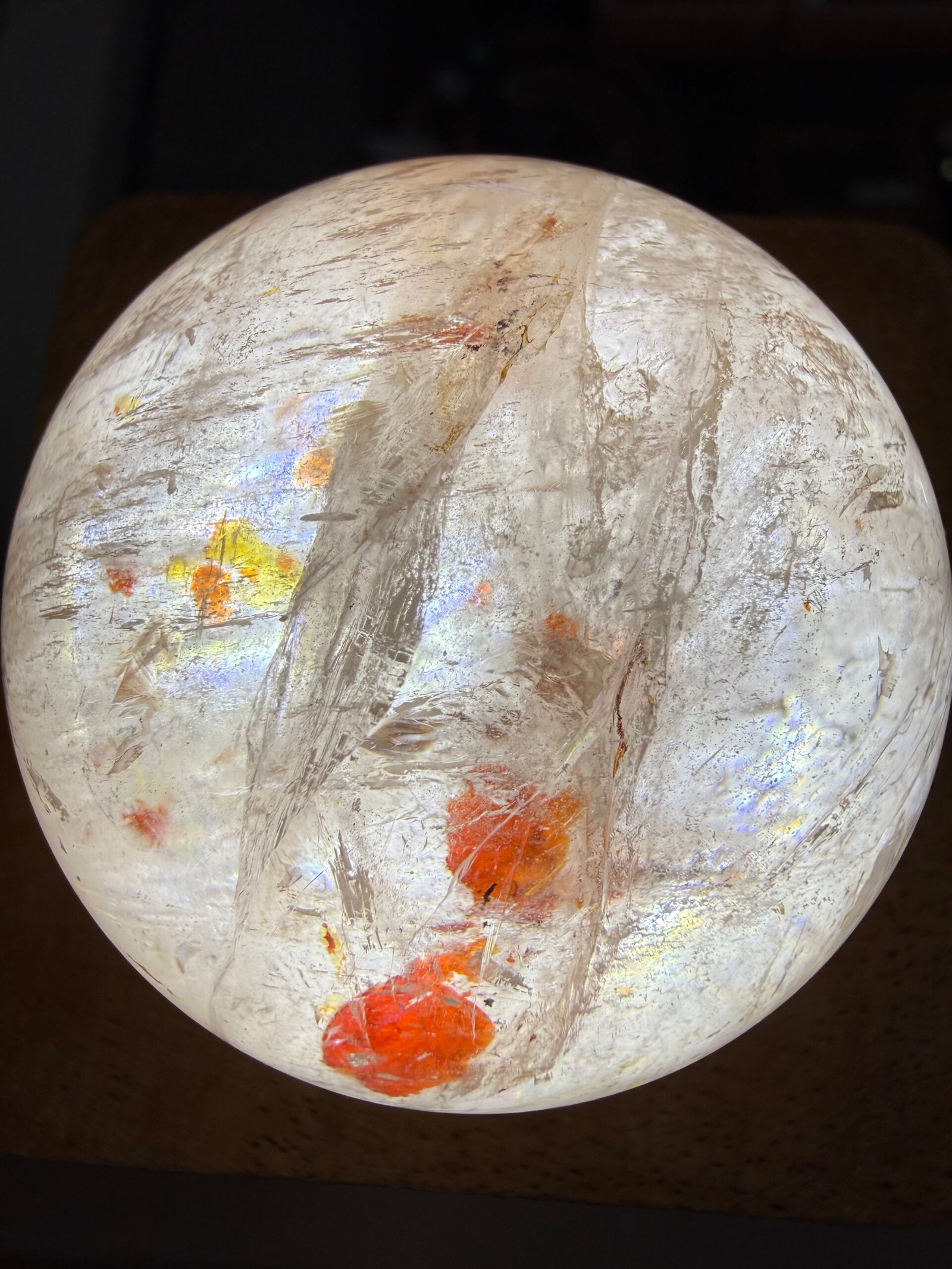 Azeztulite Quartz Sphere - Image 9