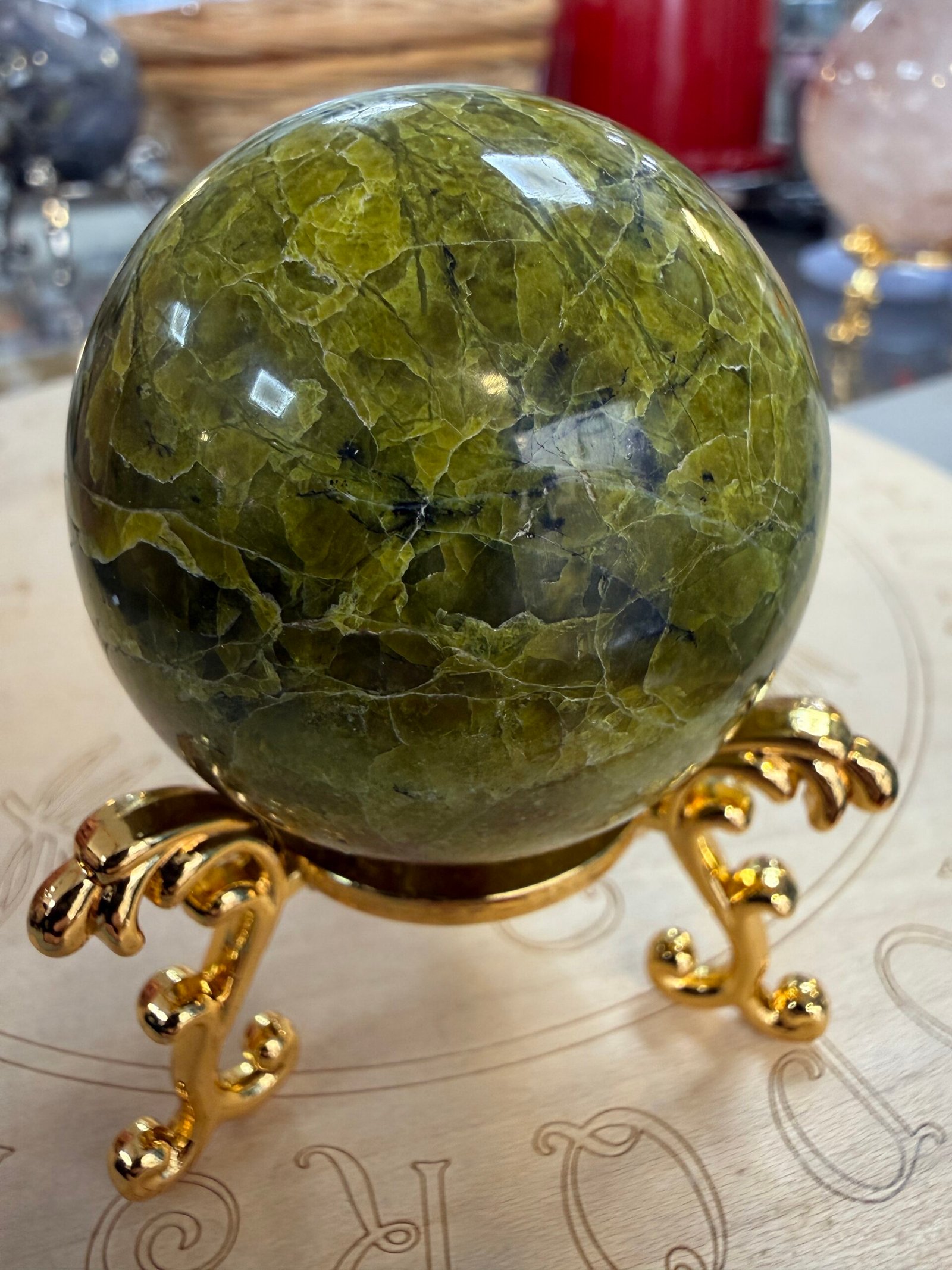 Green Opal Sphere - Image 2