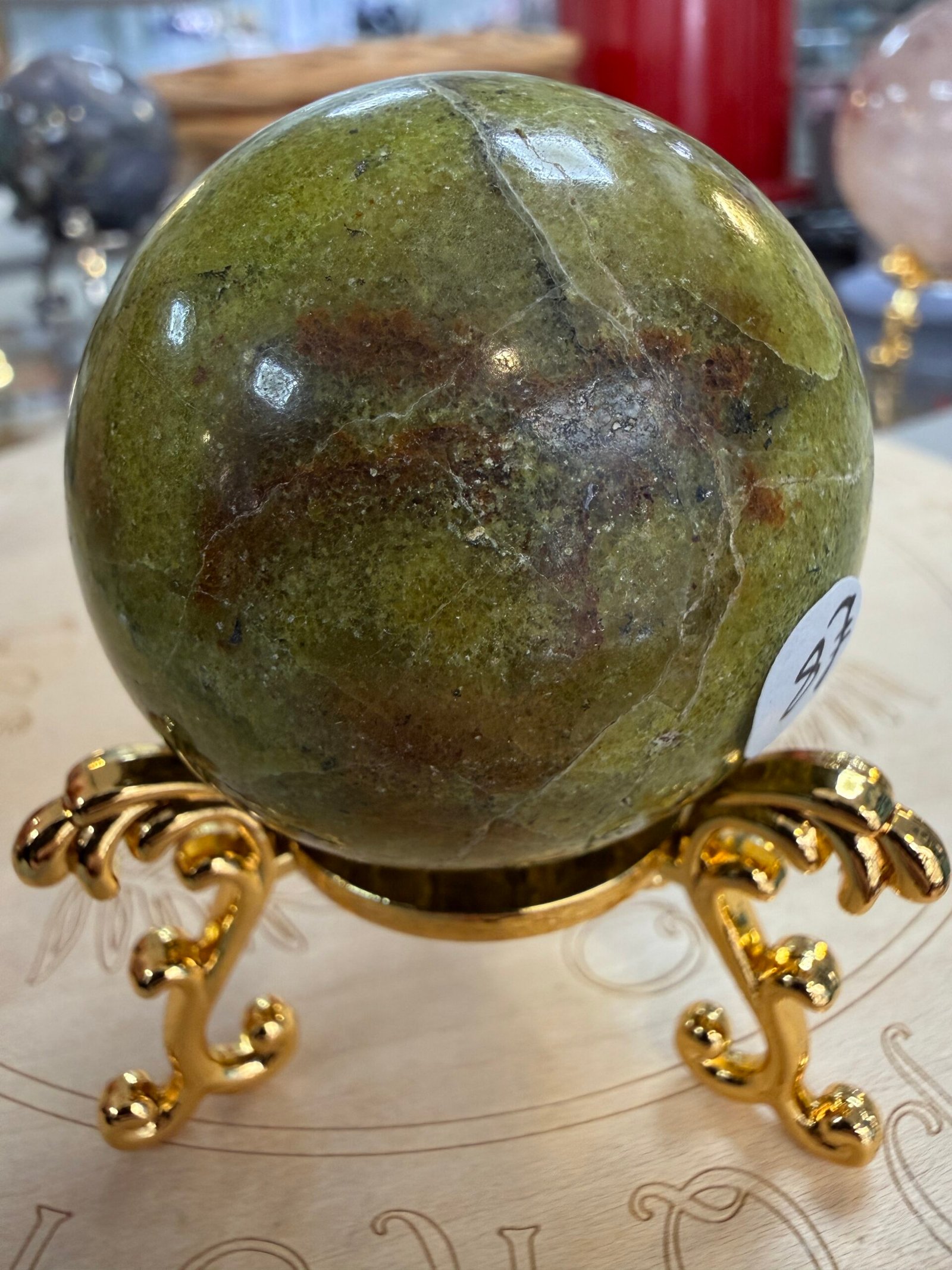 Green Opal Sphere - Image 3
