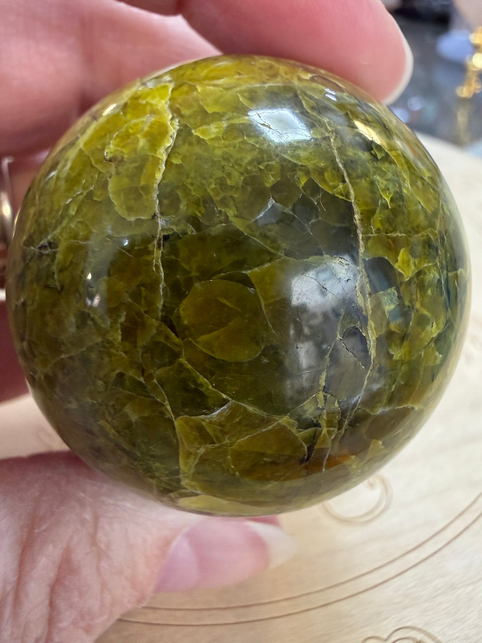 Green Opal Sphere - Image 5