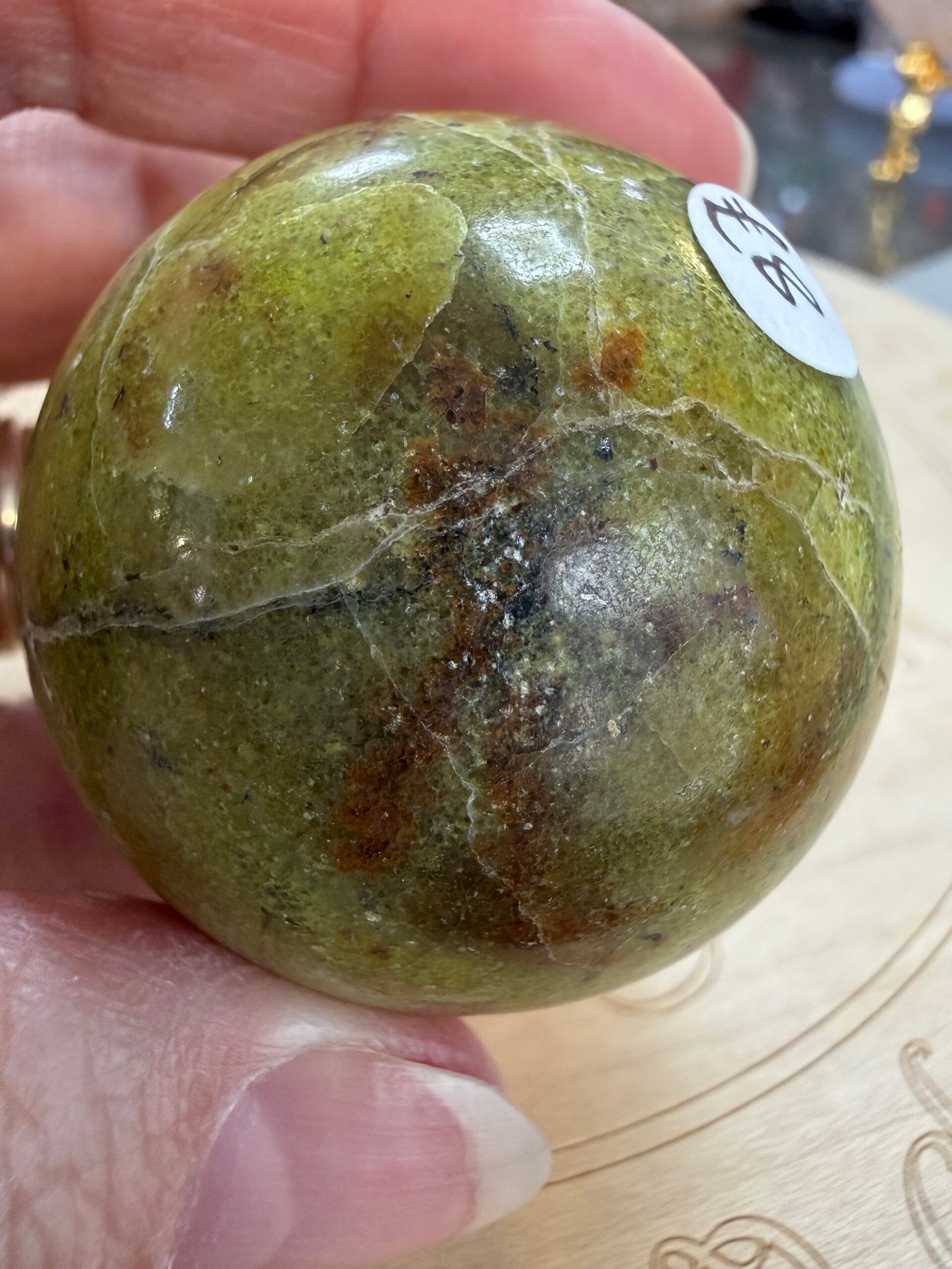 Green Opal Sphere - Image 6