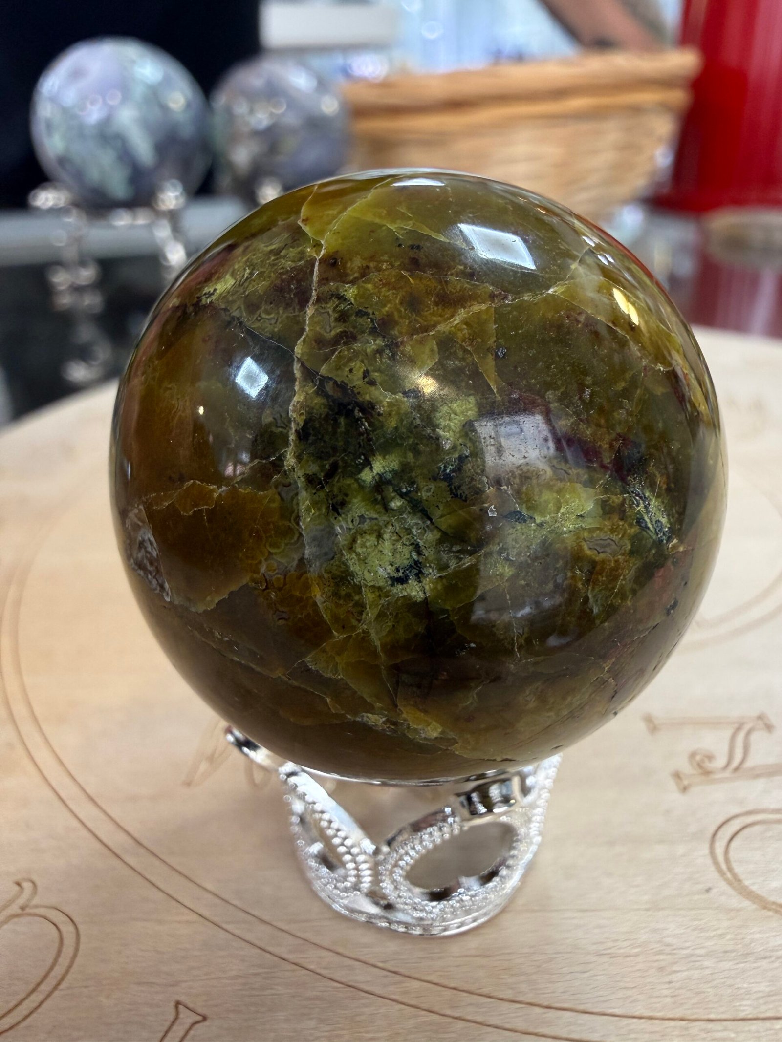 Green Opal Sphere - Image 2
