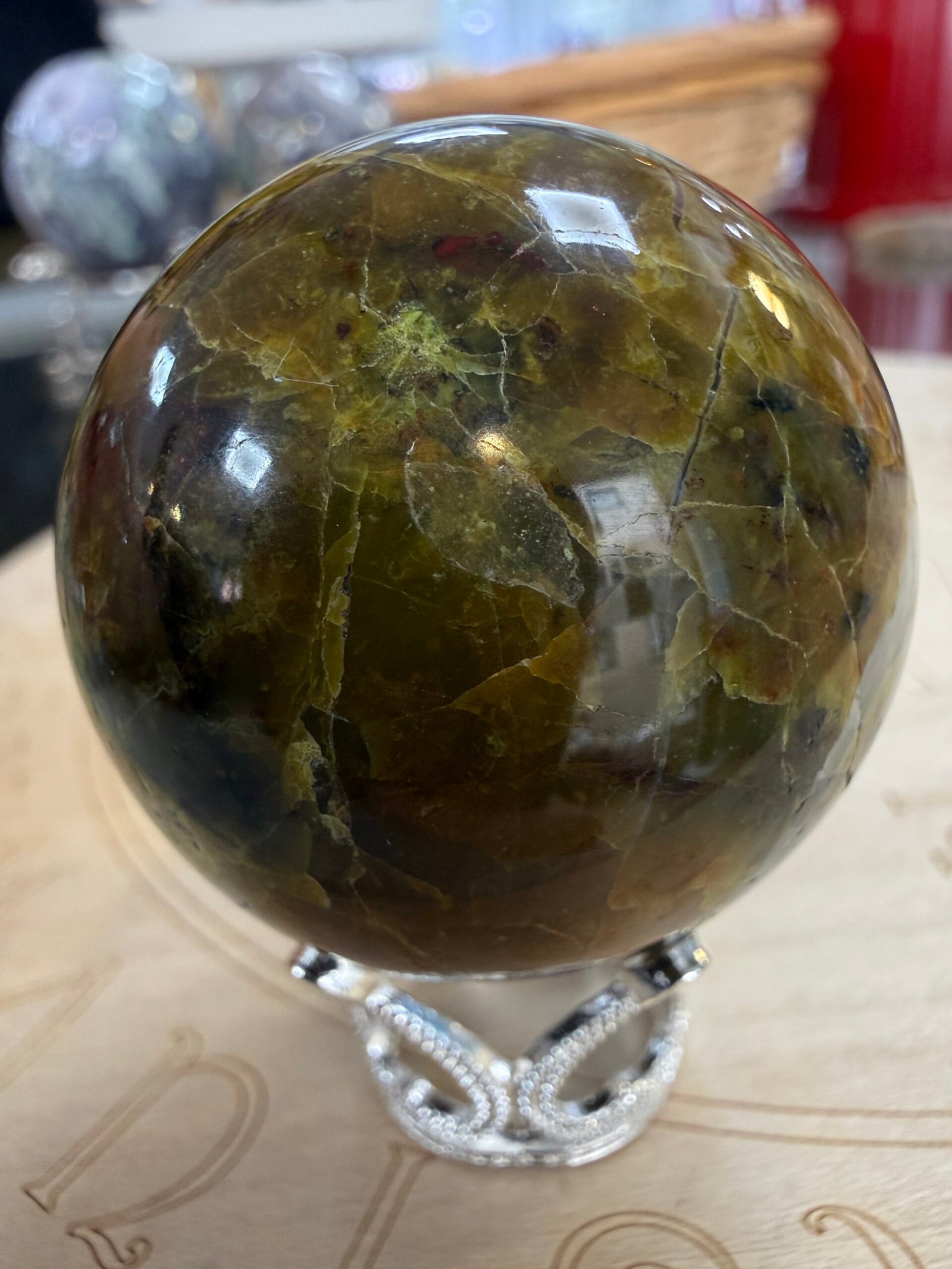 Green Opal Sphere - Image 3
