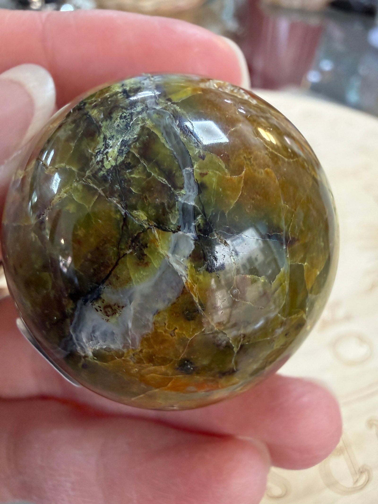 Green Opal Sphere - Image 5
