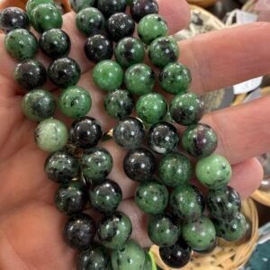 Ruby in Zoisite Bead Bracelet