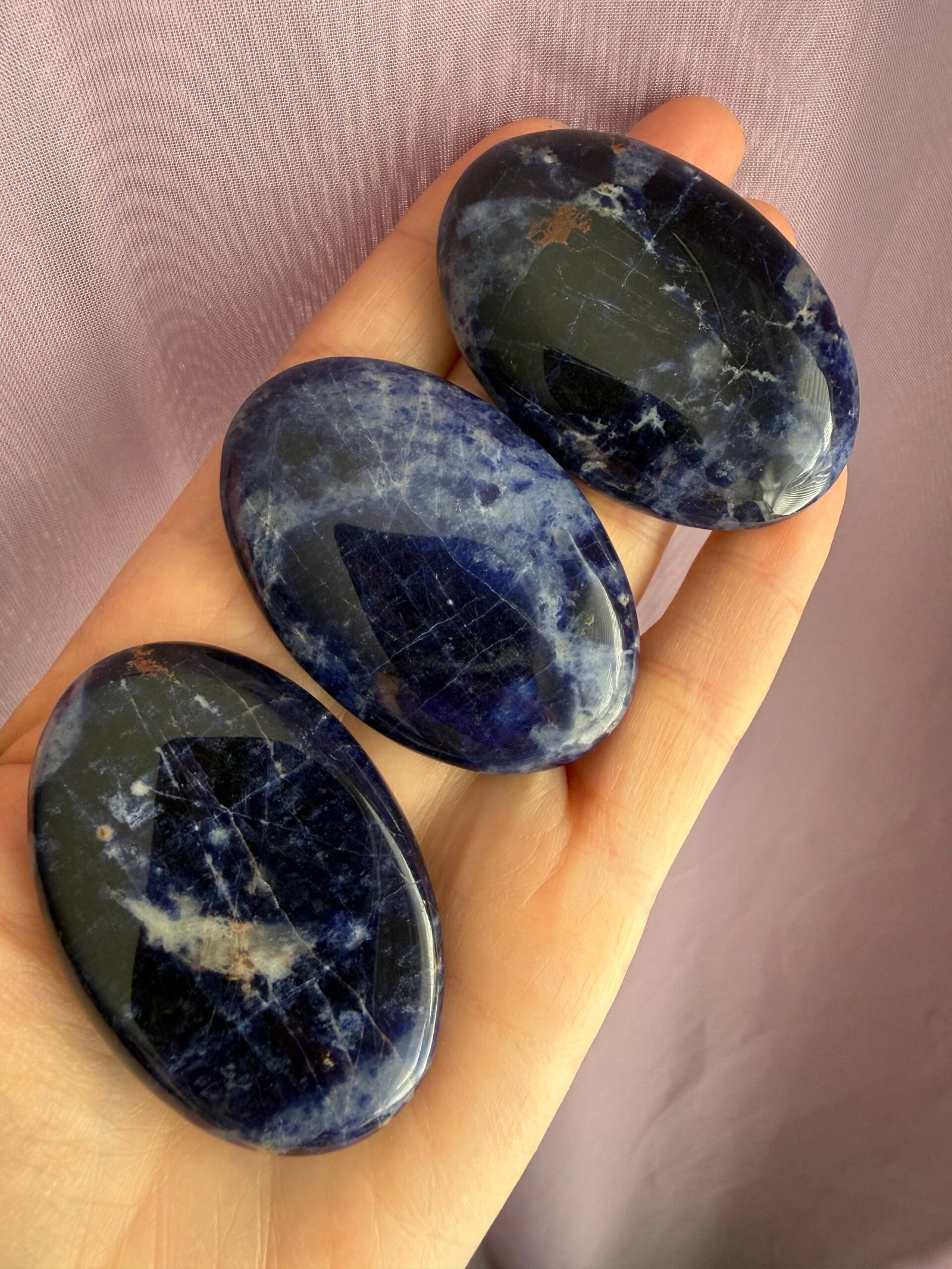 Sodalite Palm Stone - Image 2