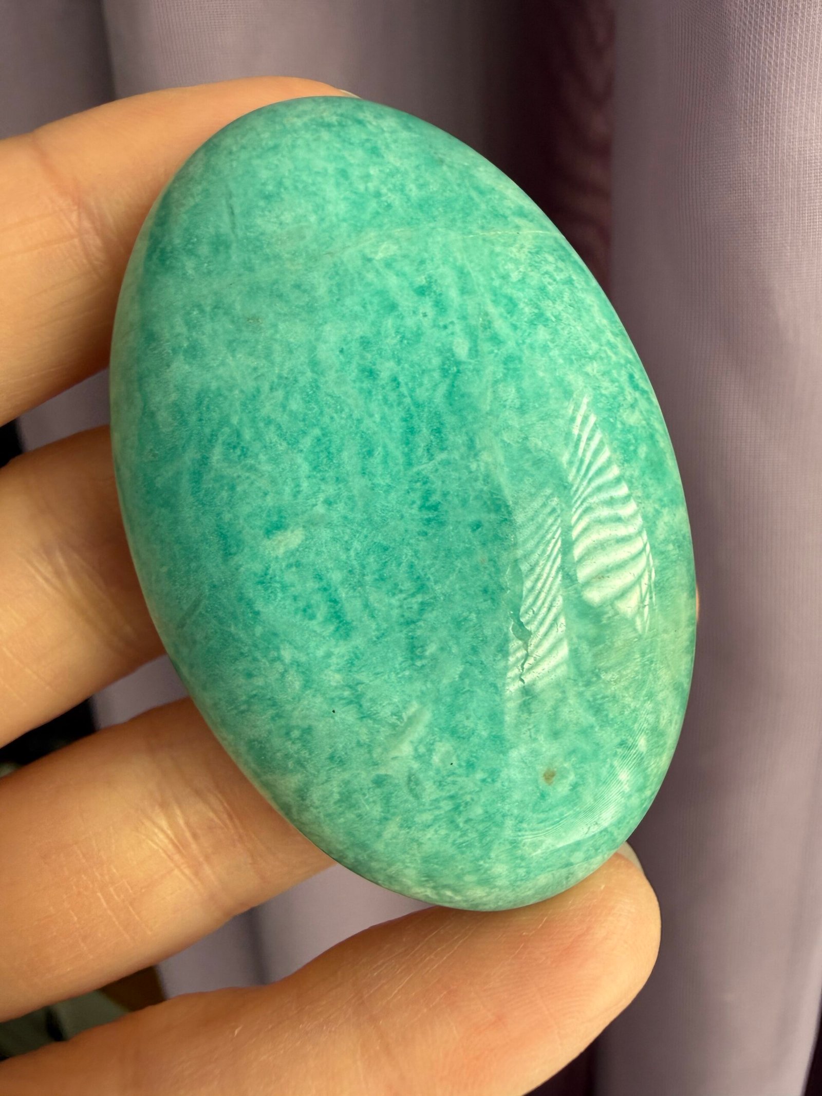 Amazonite Palm Stone - Image 5