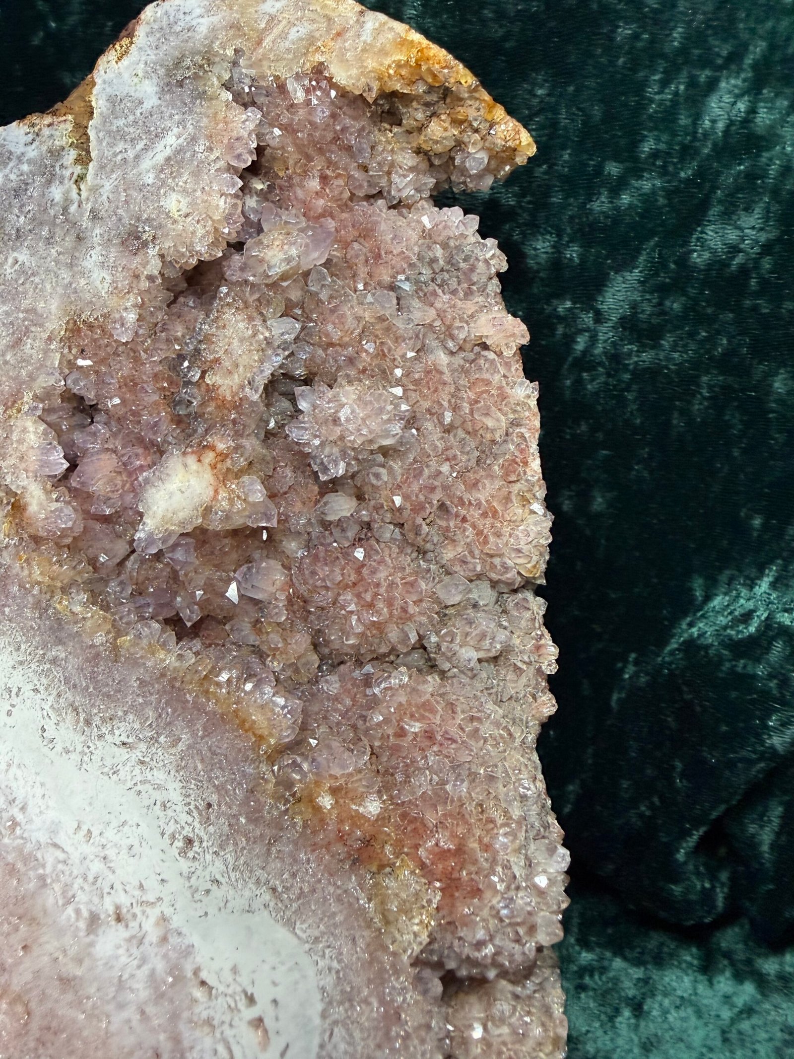 Pink Amethyst Polished Slice on Stand - Image 4