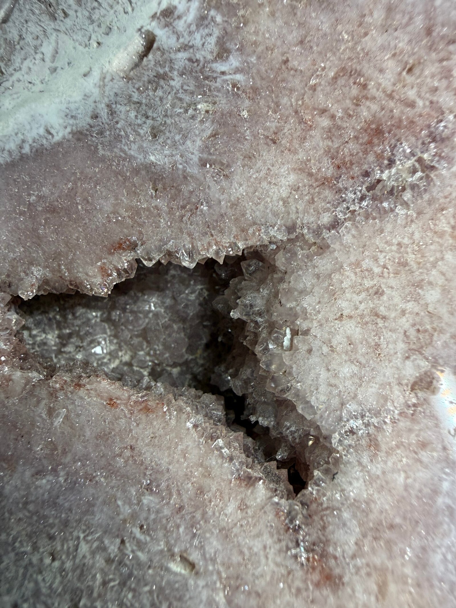 Pink Amethyst Polished Slice on Stand - Image 8
