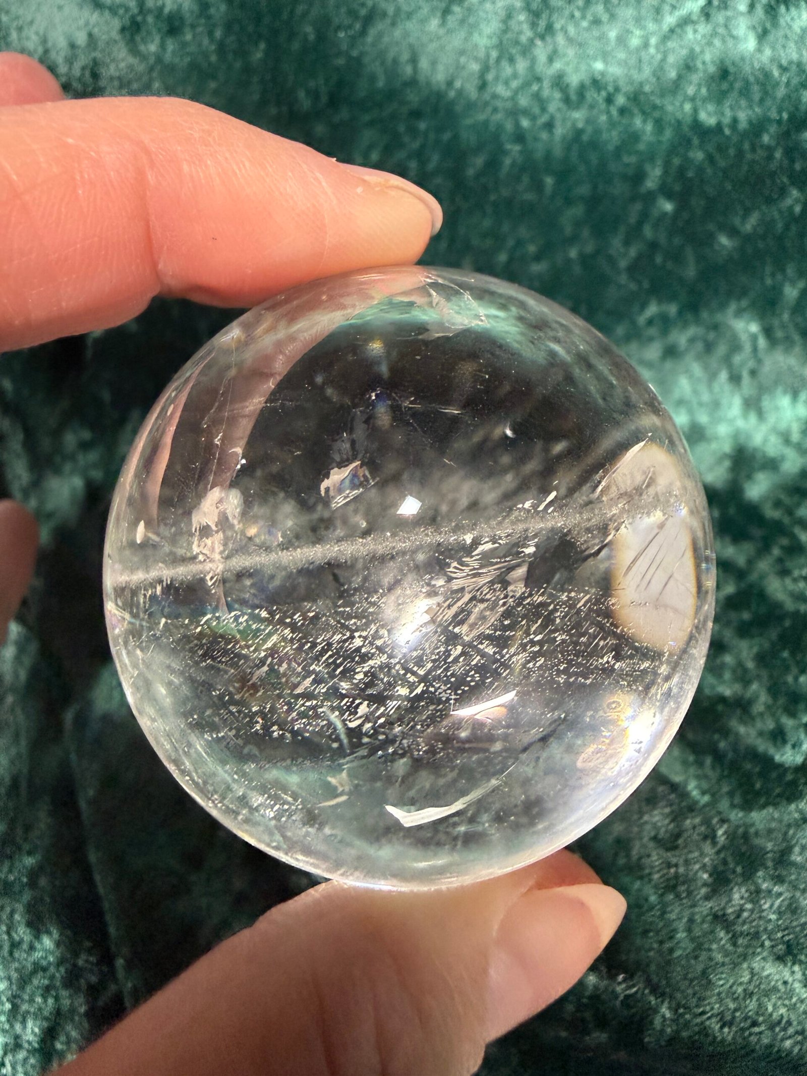 Clear Quartz Sphere - Image 6