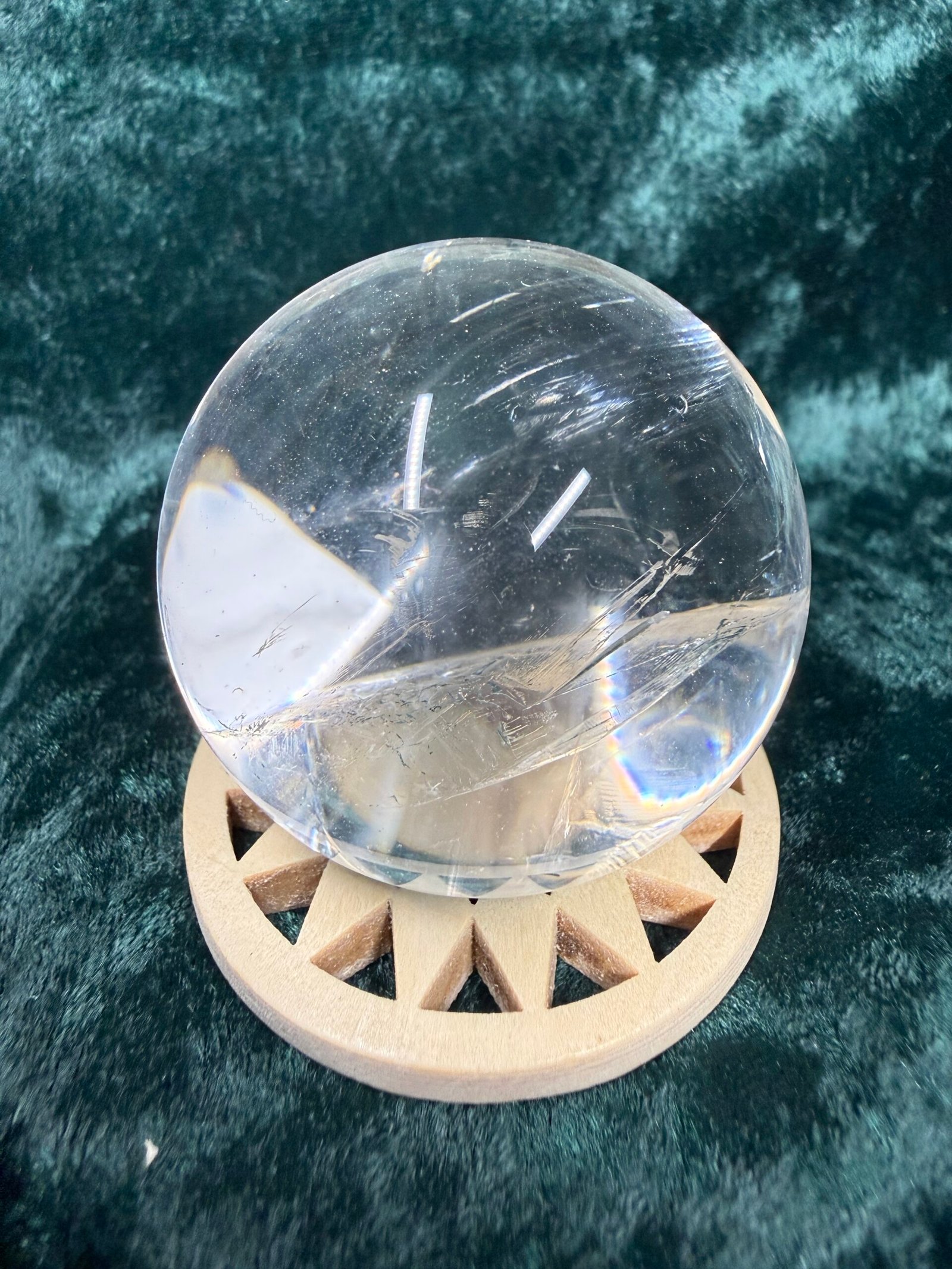 Clear Quartz Sphere - Image 2