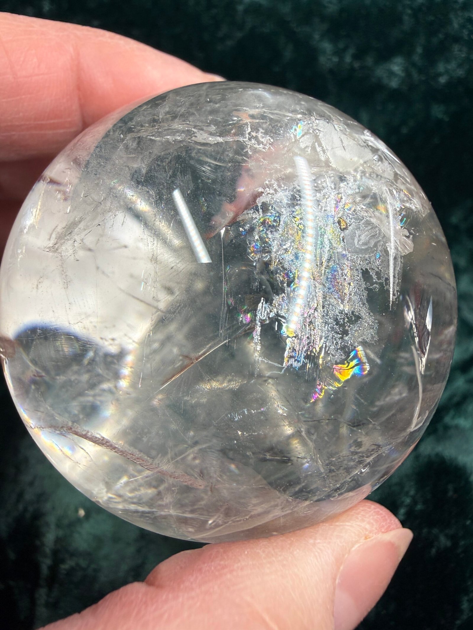 Clear Quartz Sphere - Image 7