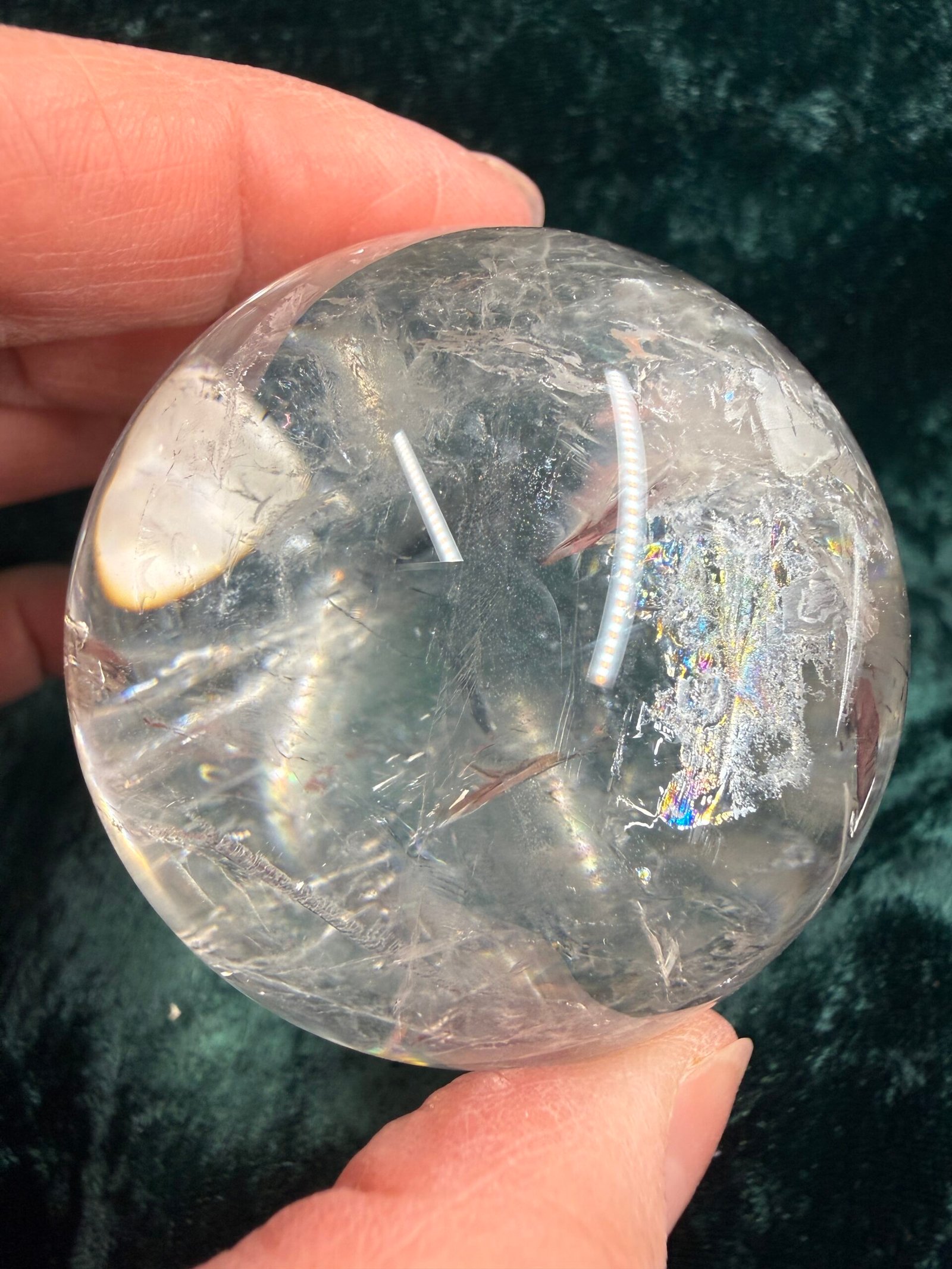 Clear Quartz Sphere - Image 8