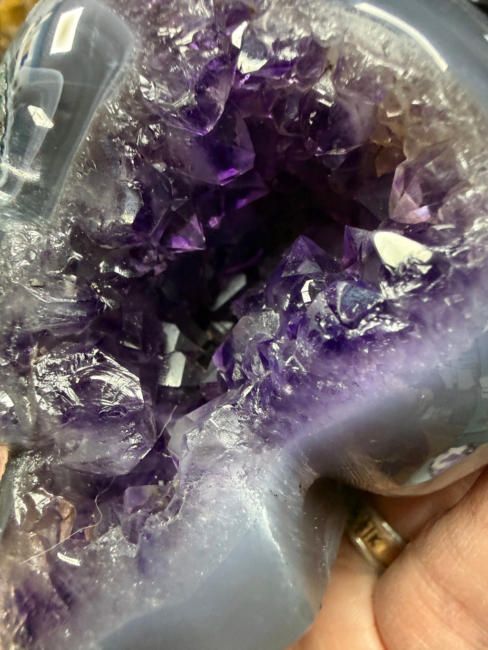Brazilian Amethyst Skull - Image 6