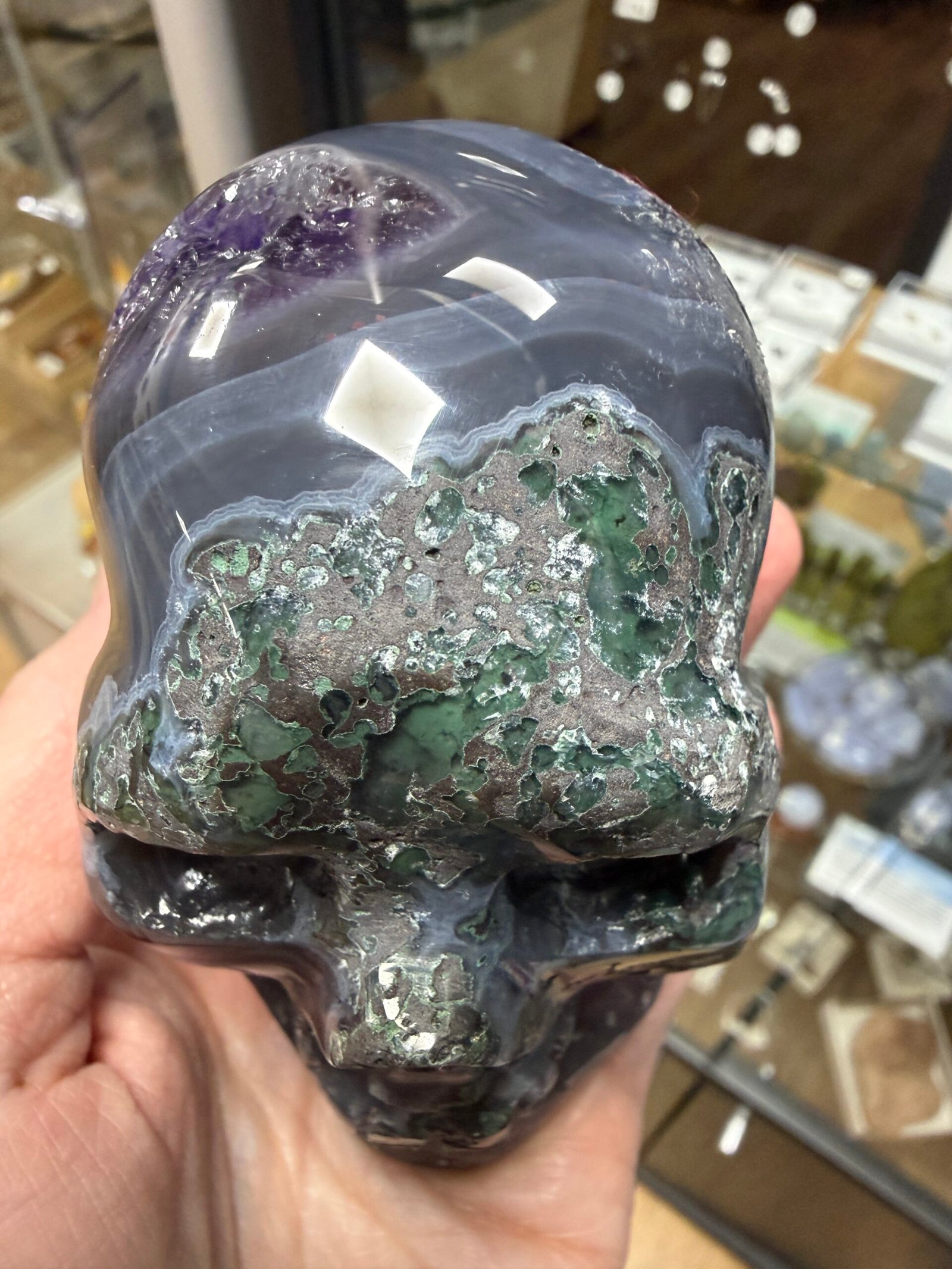 Brazilian Amethyst Skull - Image 9