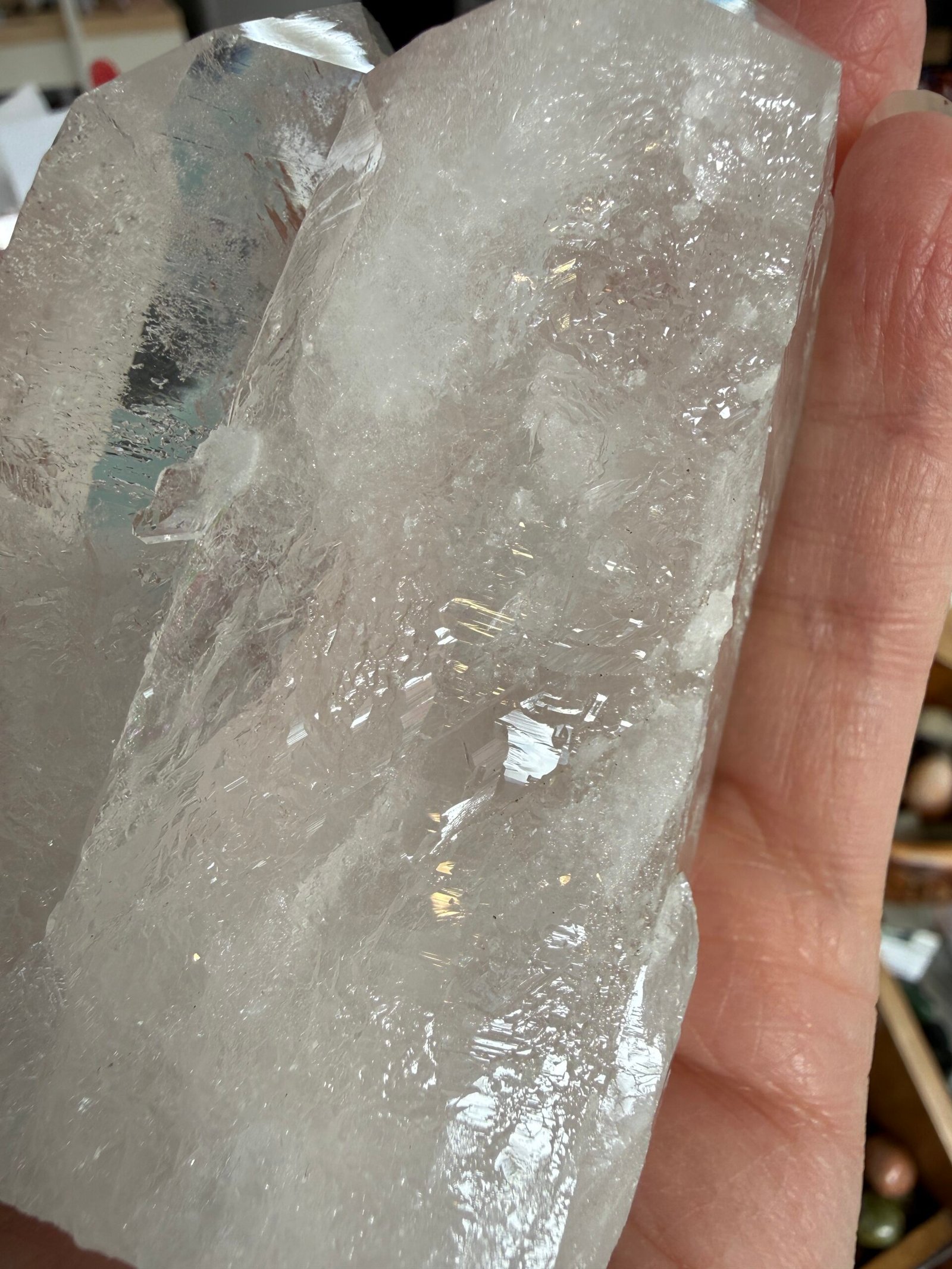 Clear Quartz Twin Tower- Brazil - Image 6