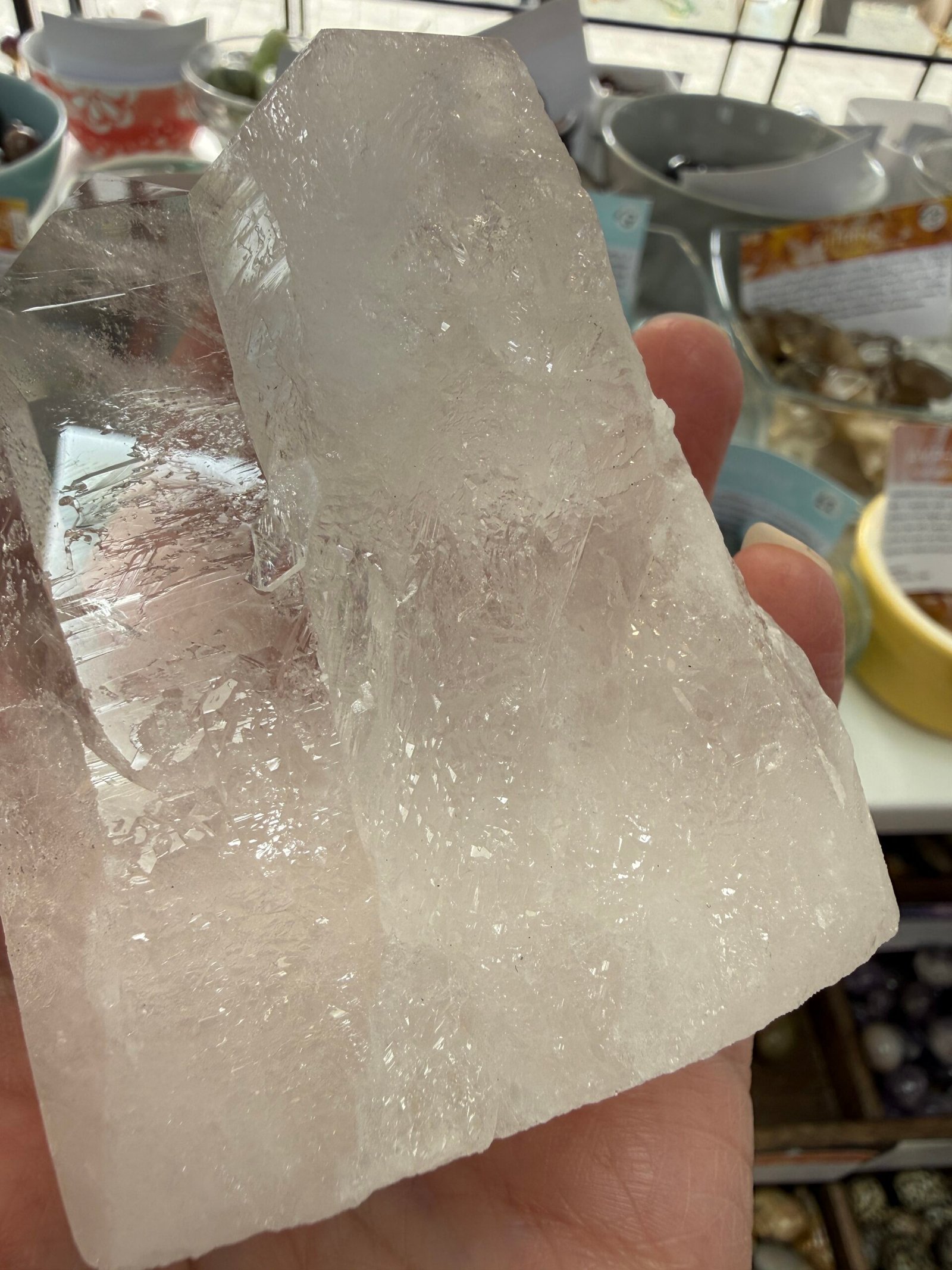 Clear Quartz Twin Tower- Brazil - Image 7