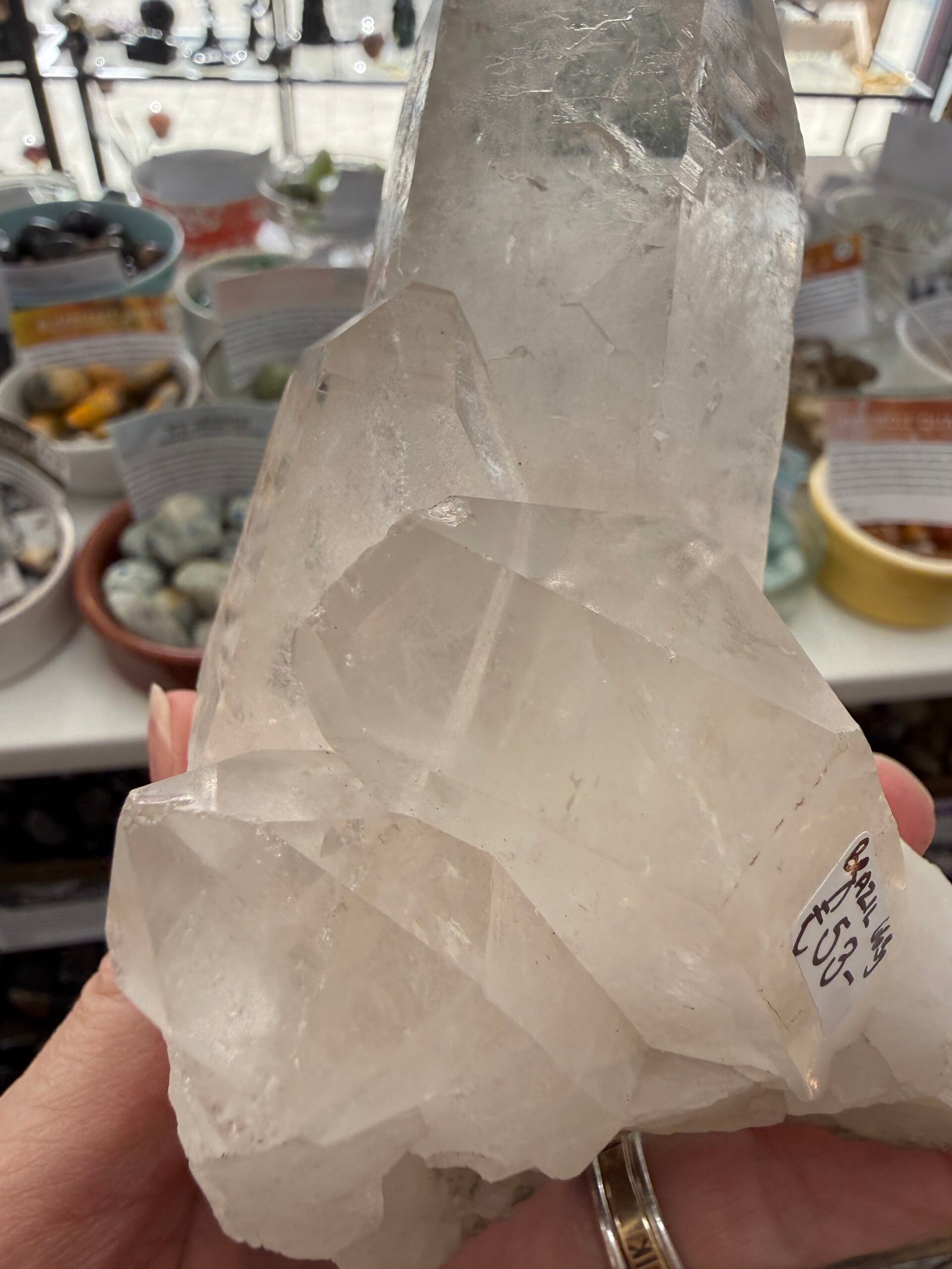 Clear Quartz Cluster- Brazil - Image 9