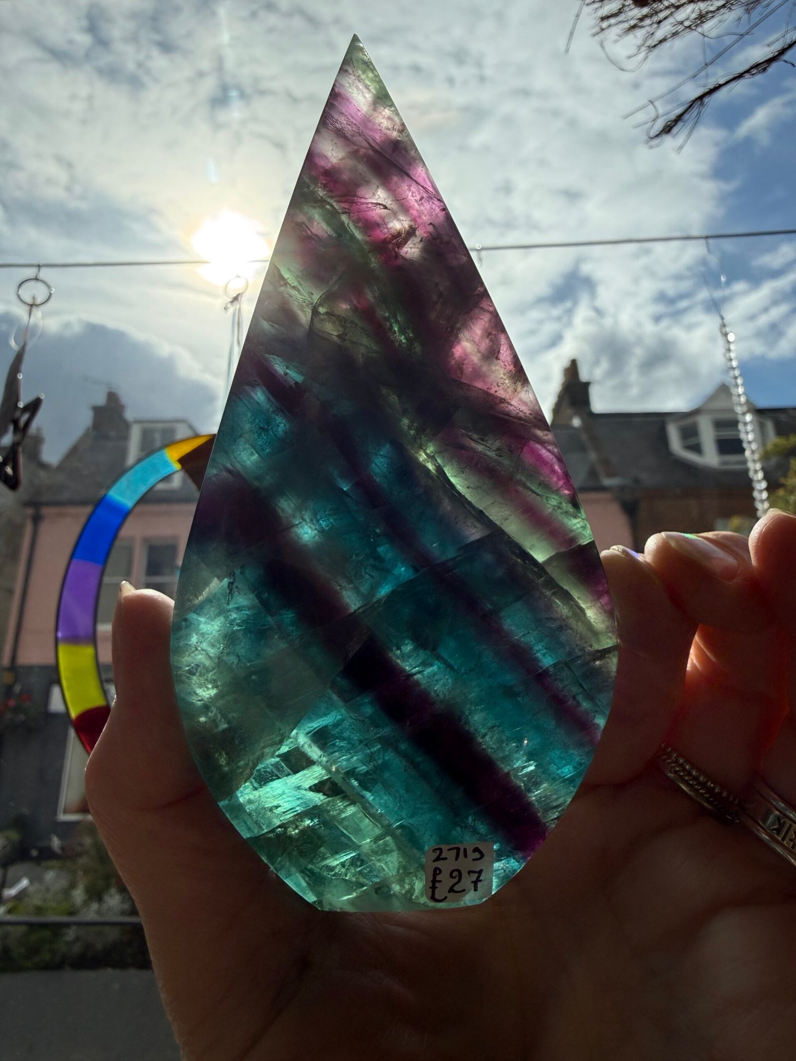 Rainbow Fluorite Freeform - Image 3