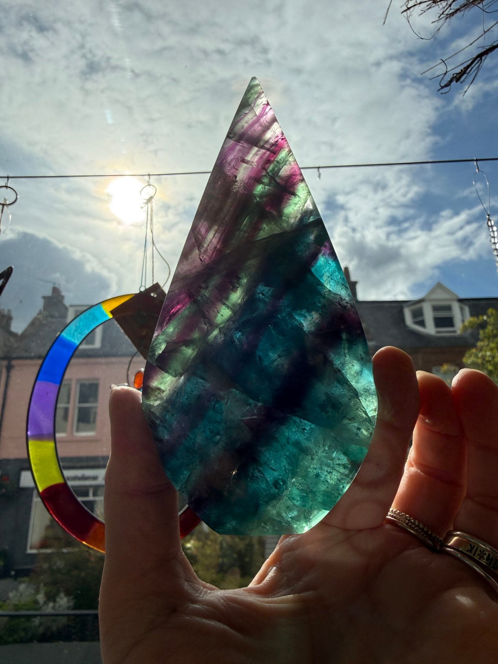 Rainbow Fluorite Freeform - Image 4