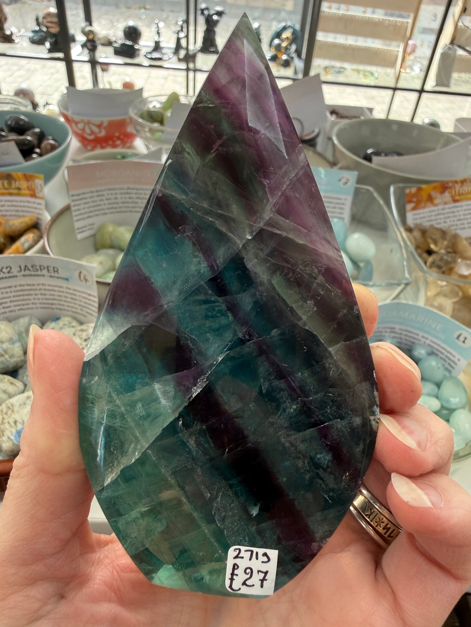 Rainbow Fluorite Freeform - Image 5